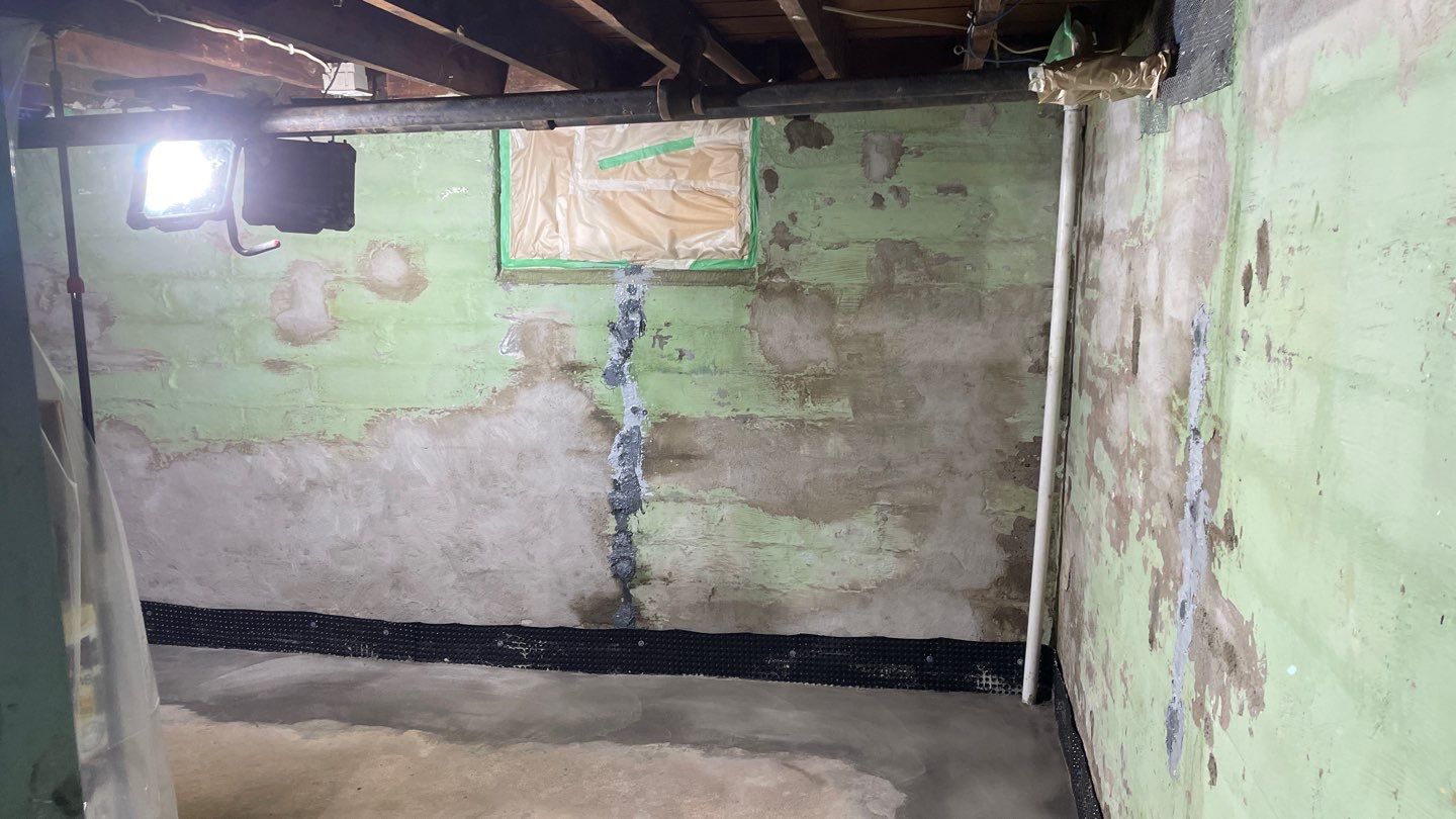 Interior Drain Tile & Foundation Crack Repair in Northeast Minneapolis by Waterproofing Northeast