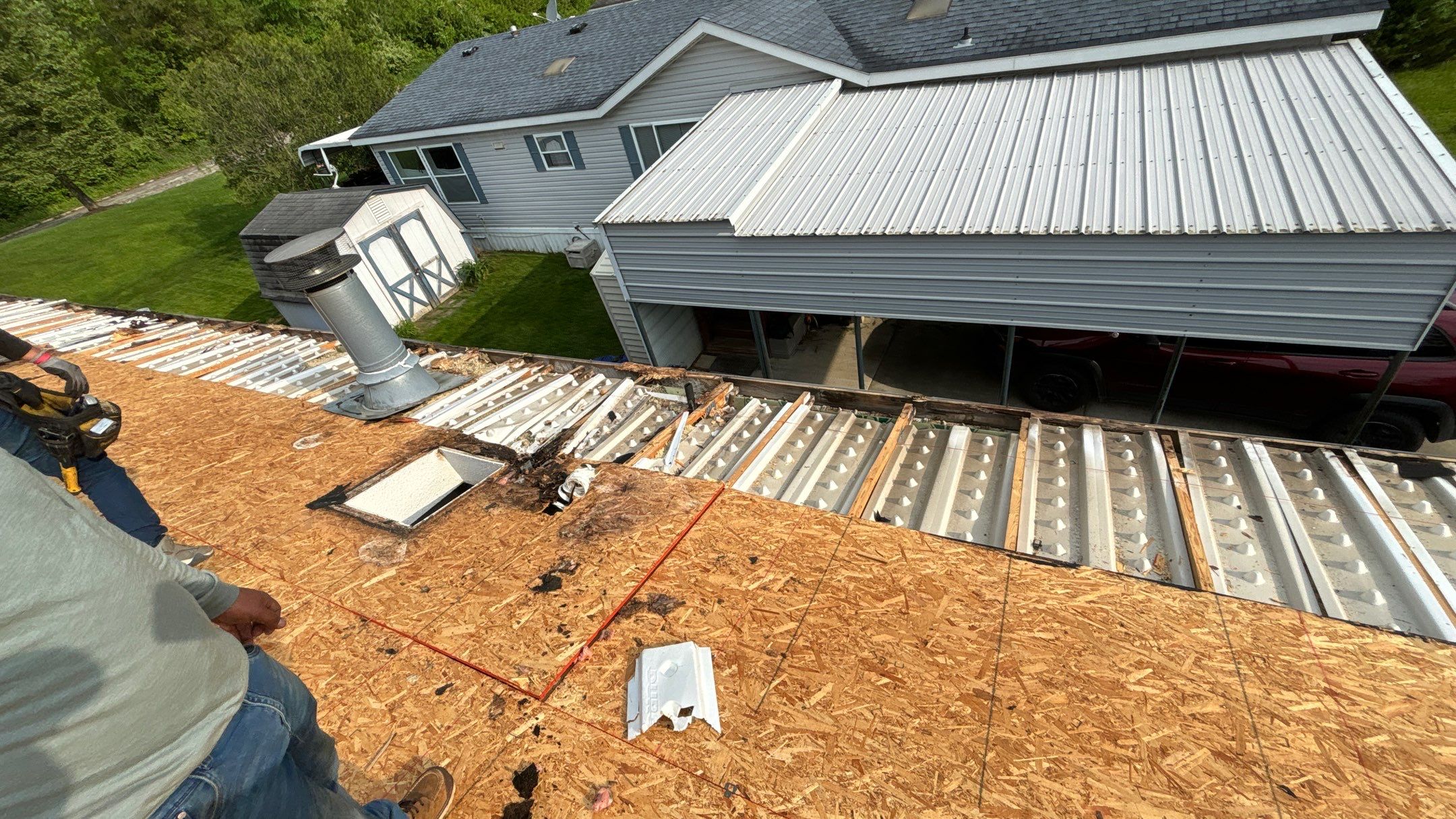 Roof Replacement using CertainTeed Landmark by 180 Contractors
