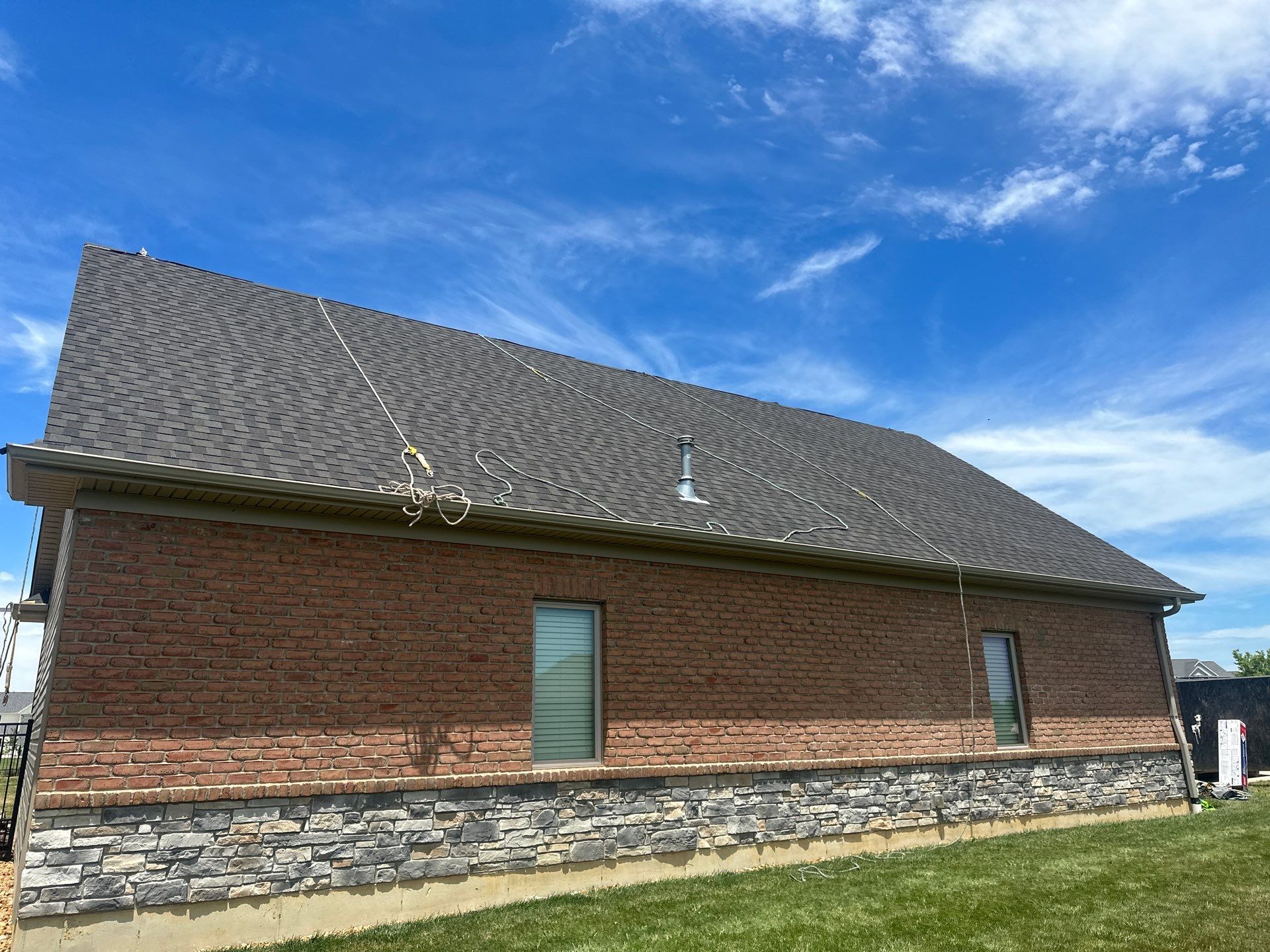 Residential Roofing Installation using GAF Timberline HDZ Appalachian Sky by Nitro Roofing and Construction