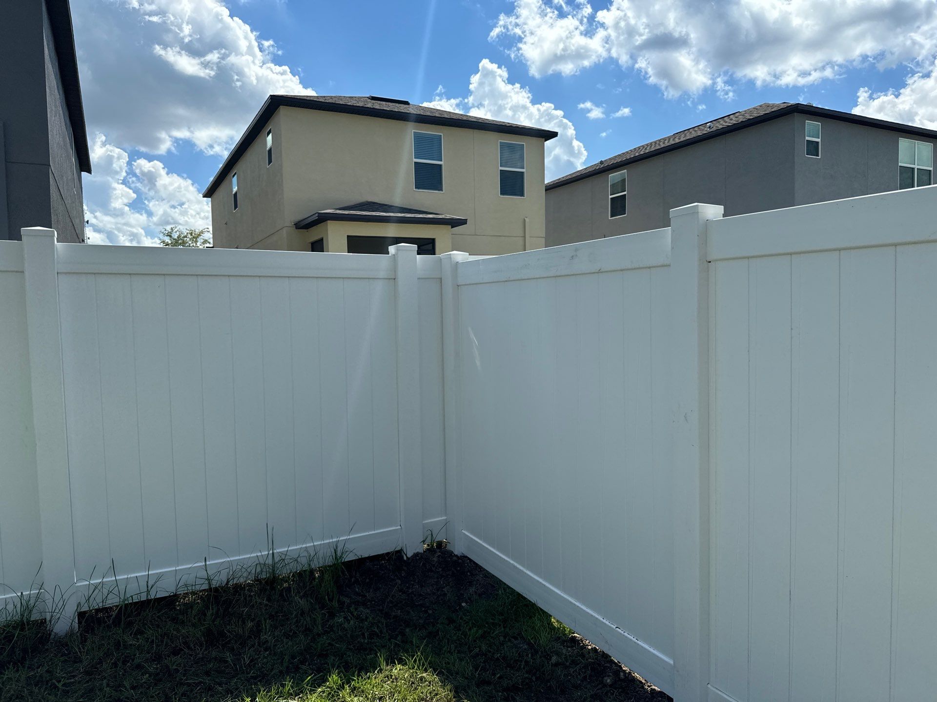 Vinyl Fence Installation using 6Ft White Vinyl Privacy Fence by Asap fence and gates, LLC