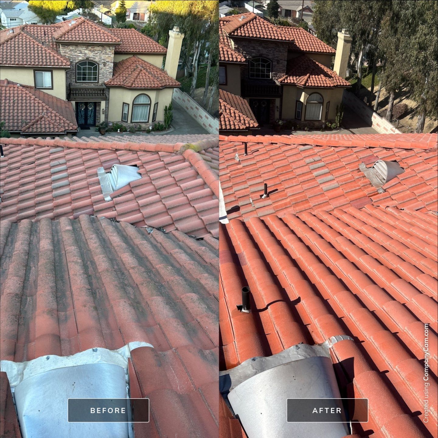 Roof Cleaning by La Power Washing Inc