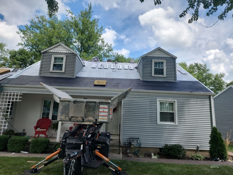 Residential Roofing Installation using GAF Timberline HDZ Charcoal by Nitro Roofing and Construction