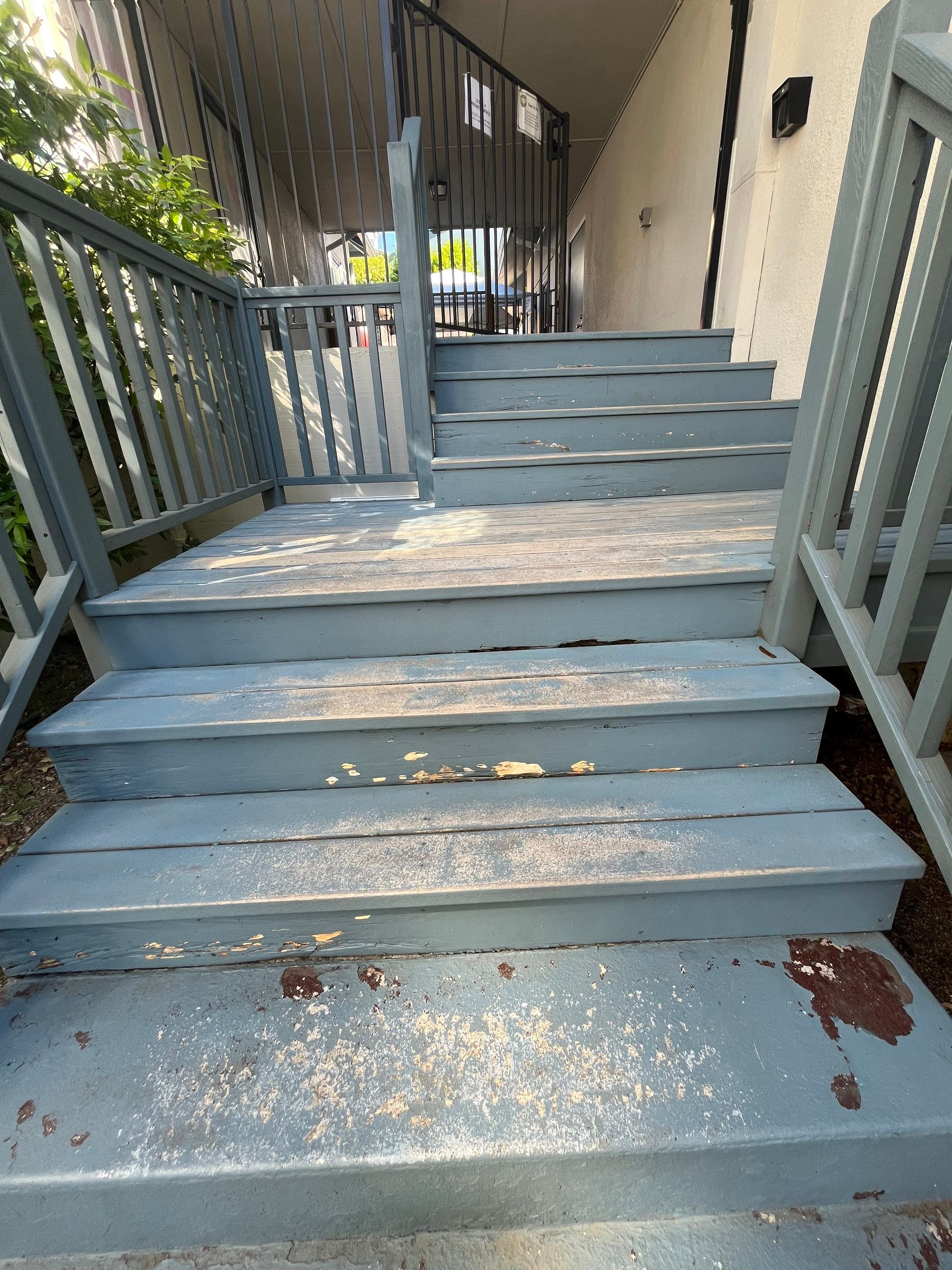 deck and patio restoration by Herrera’s Bay Area Painting inc.