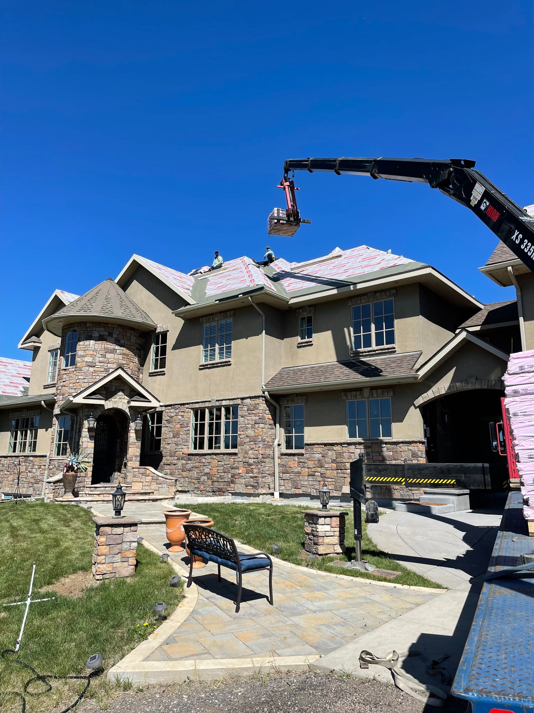 Residential Roofing Installation using Owens Corning TruDefinition Duration STORM by A to Z Roofing