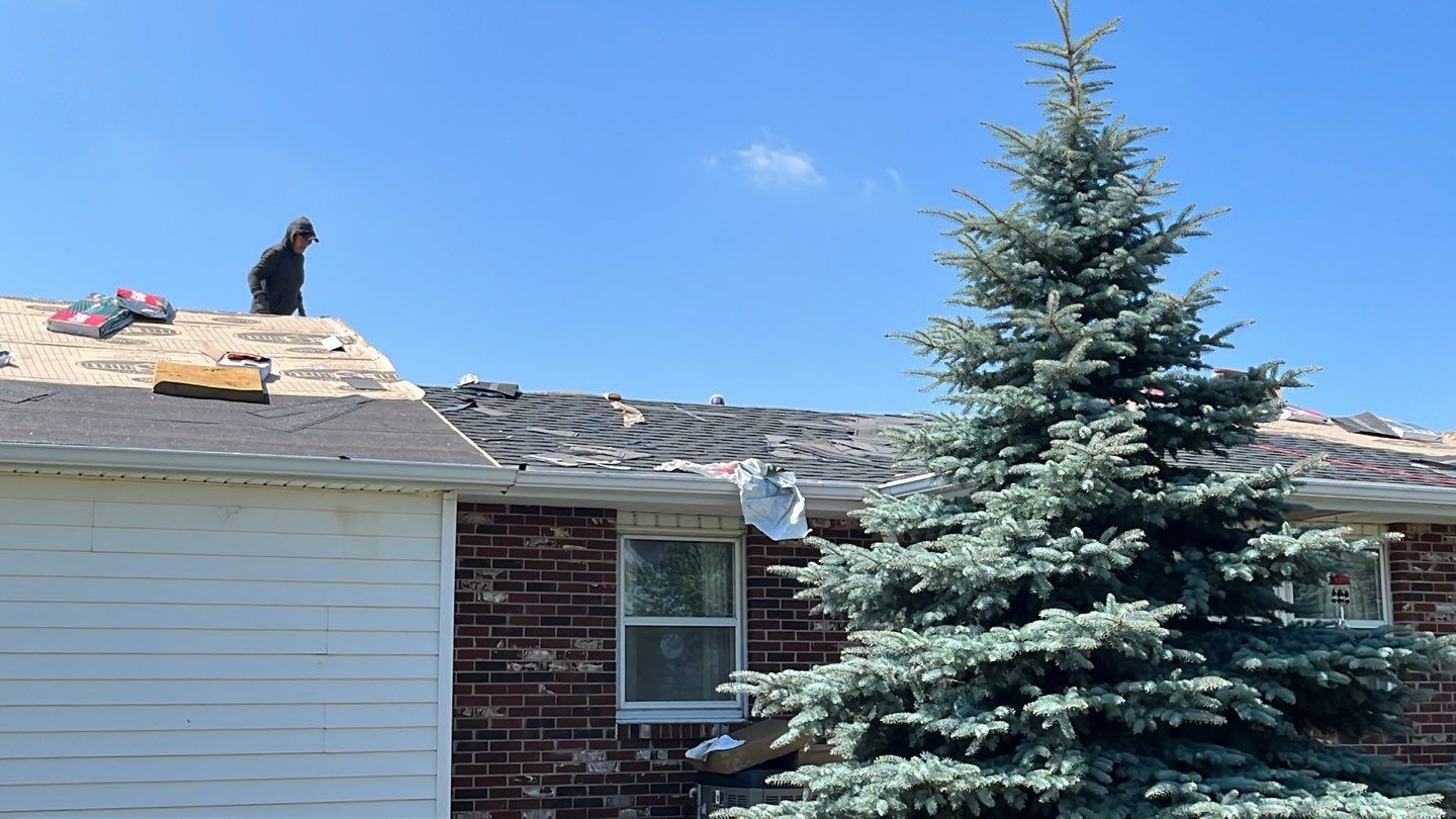 Residential Roofing Installation using GAF Timberline HDZ Charcoal by Nitro Roofing and Construction