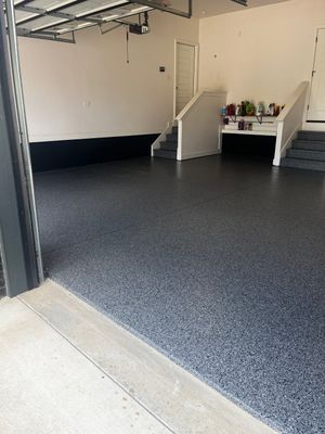 Garage Floor Coating using Nightfall
