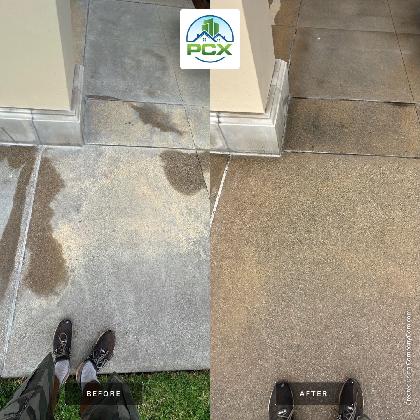 Keeping Common Area Clean - Lipstick Stains on Concrete Kissed Goodbye by Property Cleaning Experts, LLC
