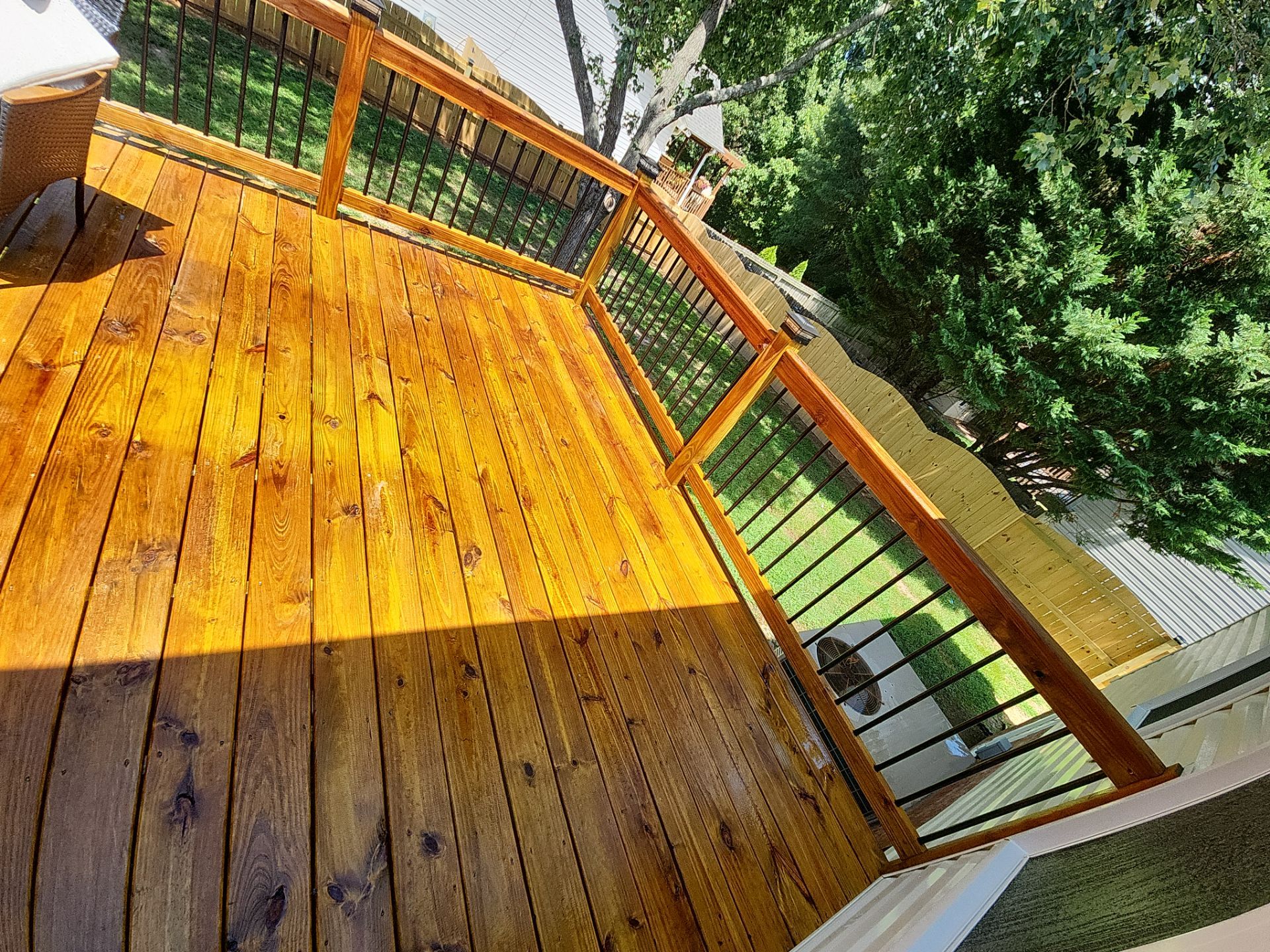 Wood Deck and Fence using Wood Sealant by DuraSeal