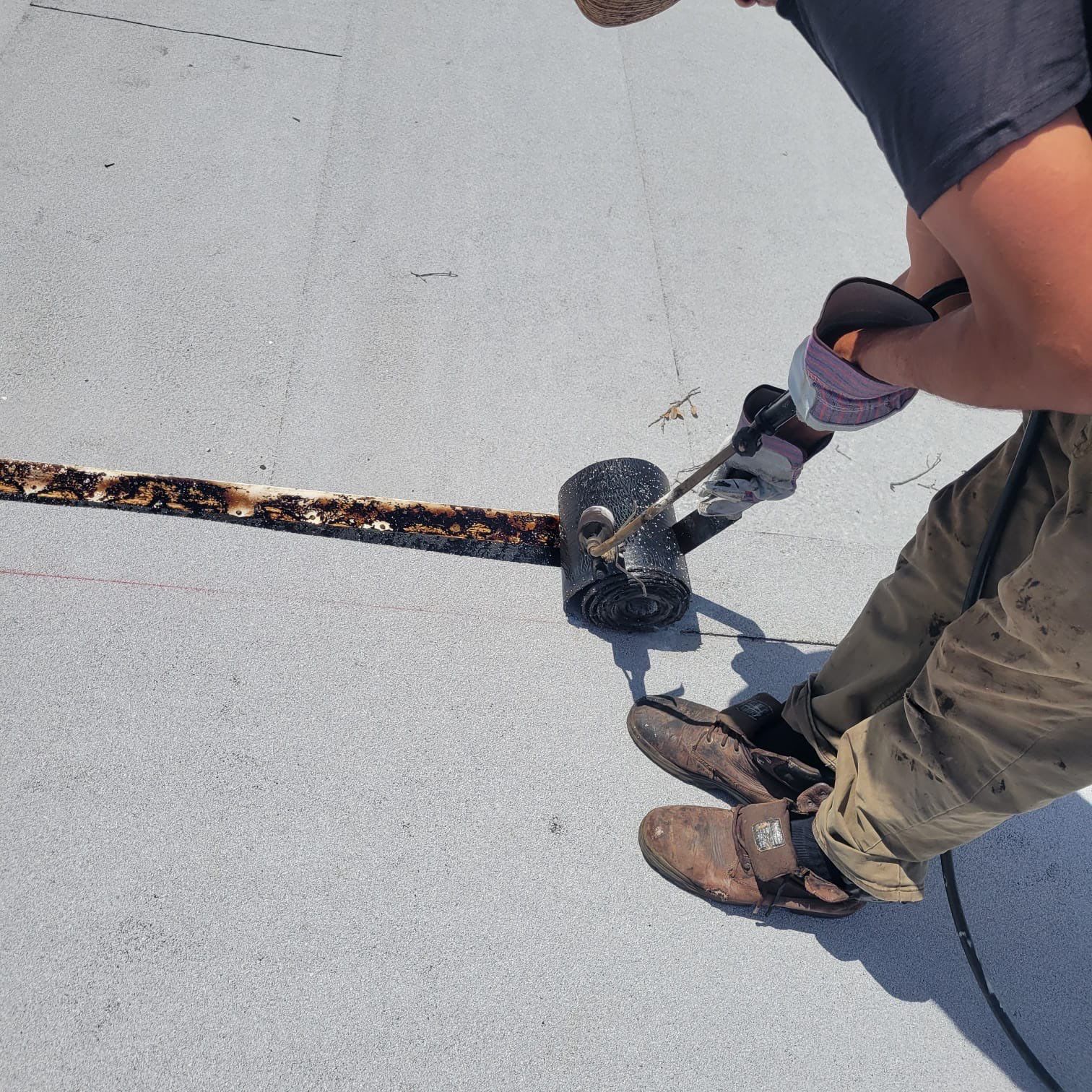 Commercial Roofing Repair using BUR by Four Peaks Roofing