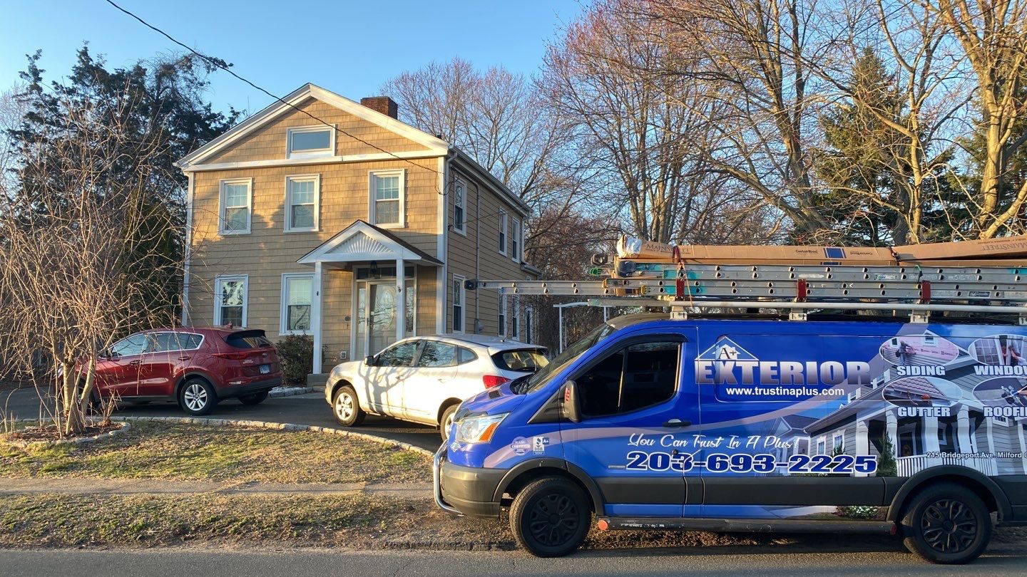 Siding Repair using Certainteed Cedar Impressions by A Plus Exterior