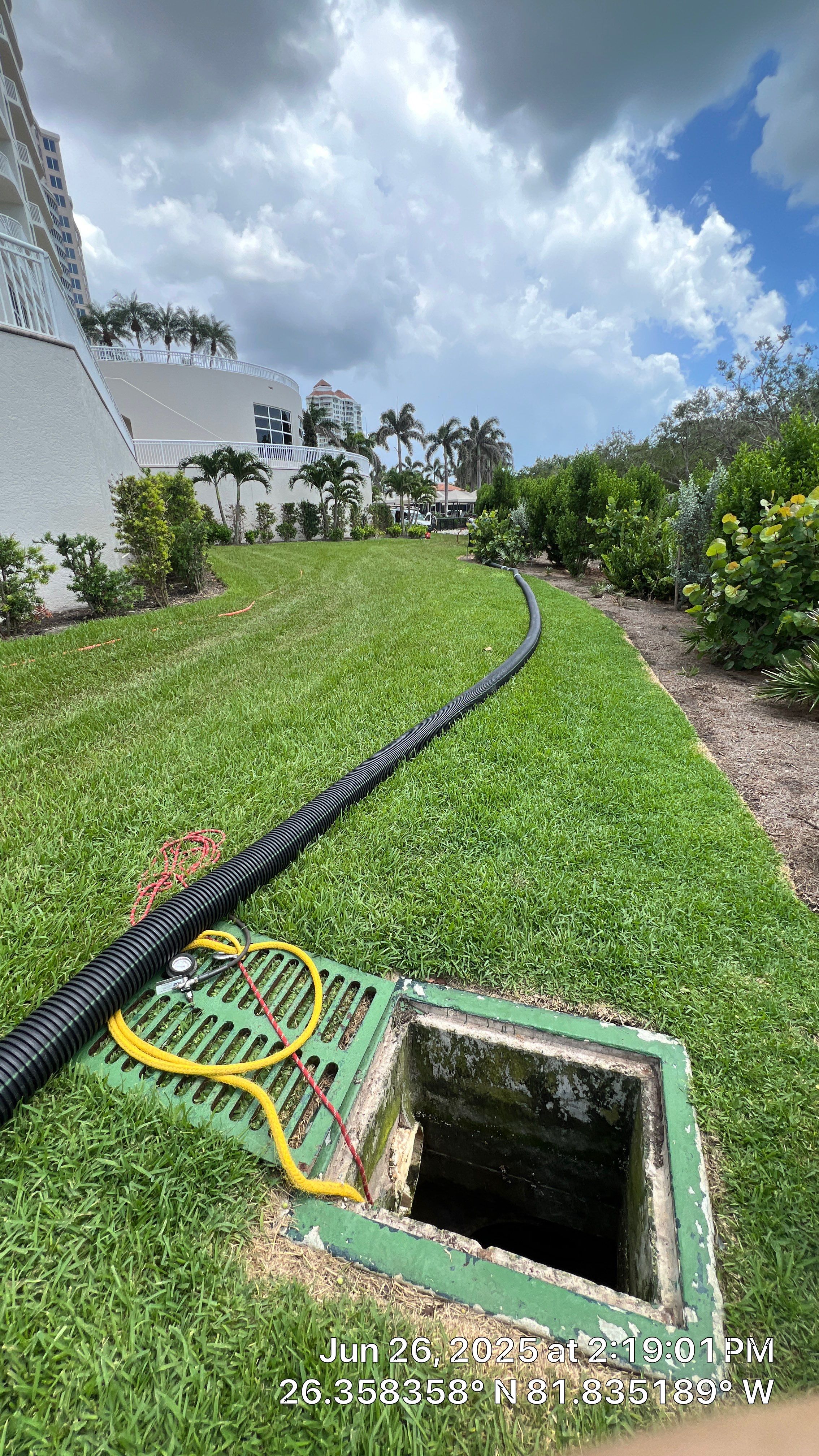 Bonita Bay Condo Stormwater Maintenance with PRS by Don Mar, Inc. Storm Water Solutions