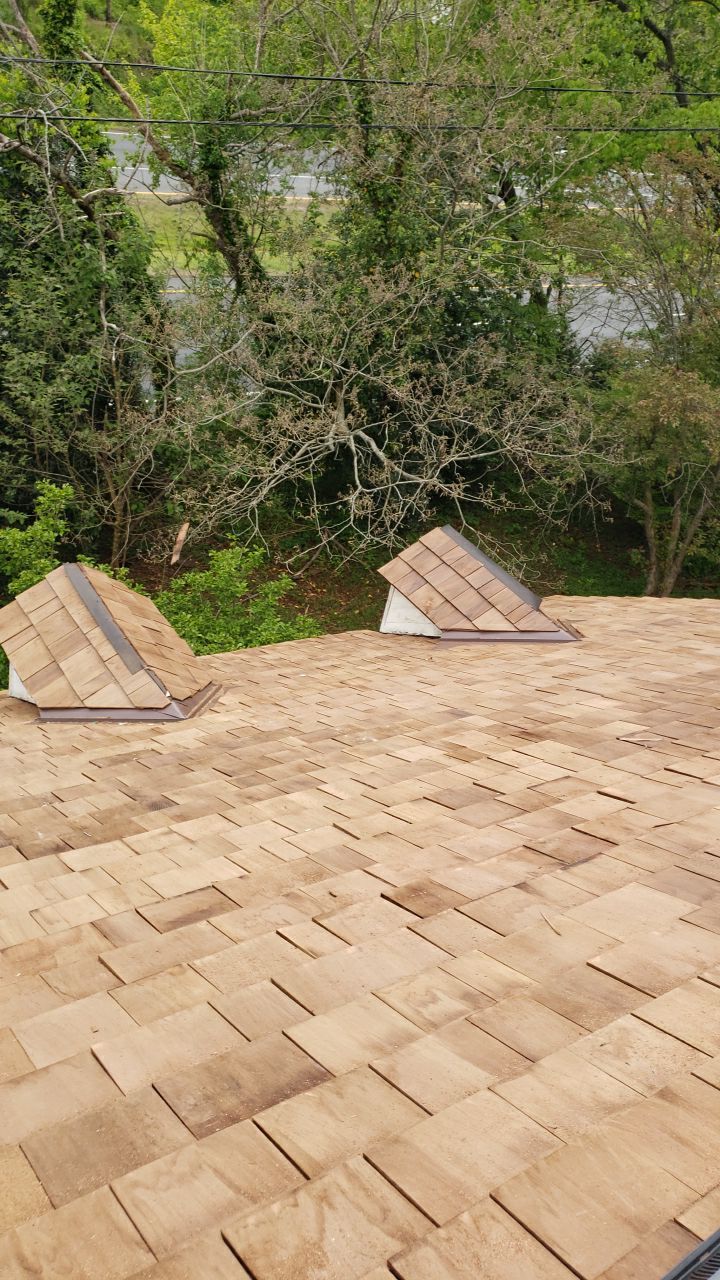 Gainesville Historic Structure: Western Red Cedar #1 Perfection G&R CCA Cedar Shakes by RM Banning, Inc.