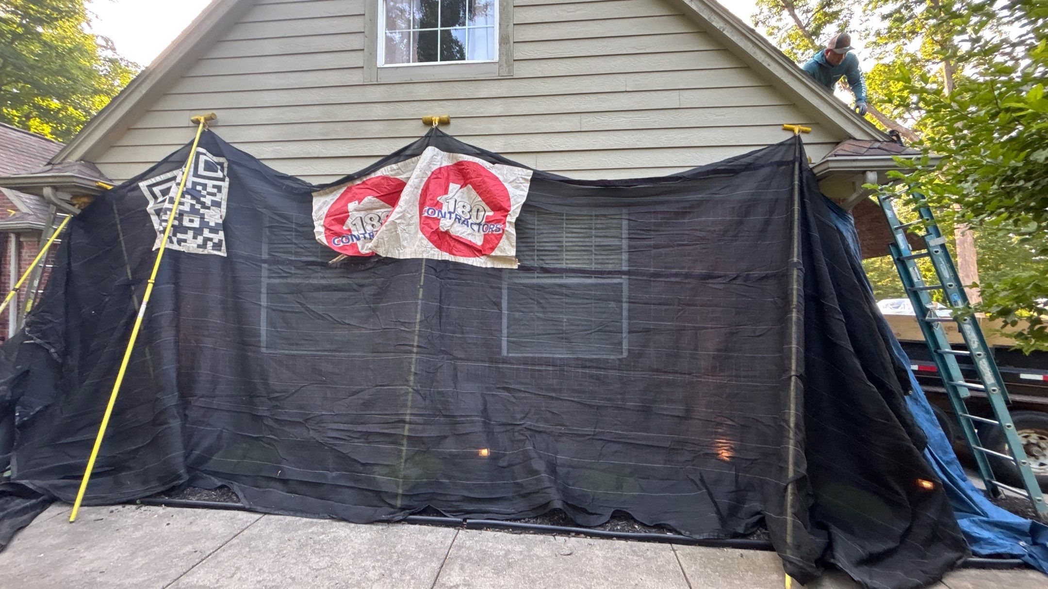 Roof Replacement using CertainTeed Landmark Max Def Shenandoah by 180 Contractors