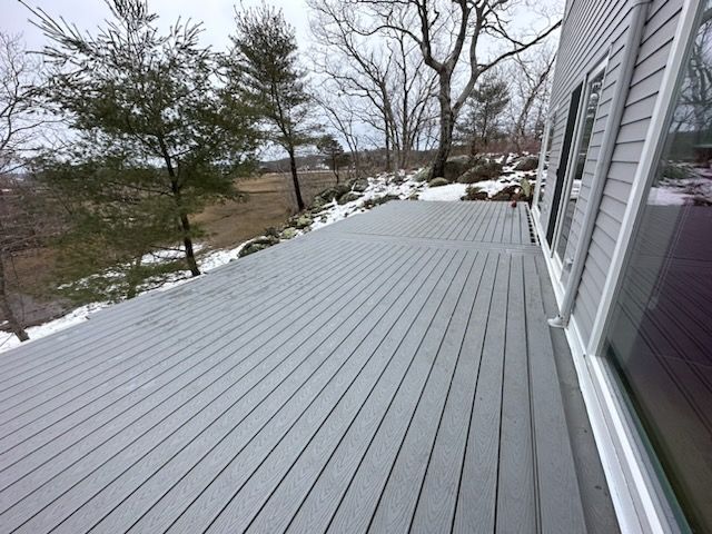 Deck and Siding project in Gloucester, MA by UBrothers Construction