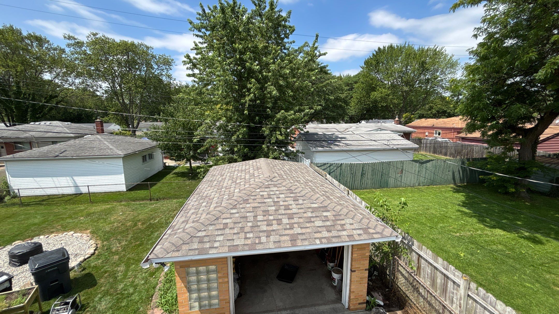 Roof Replacement using Owens Corning Driftwood by 180 Contractors