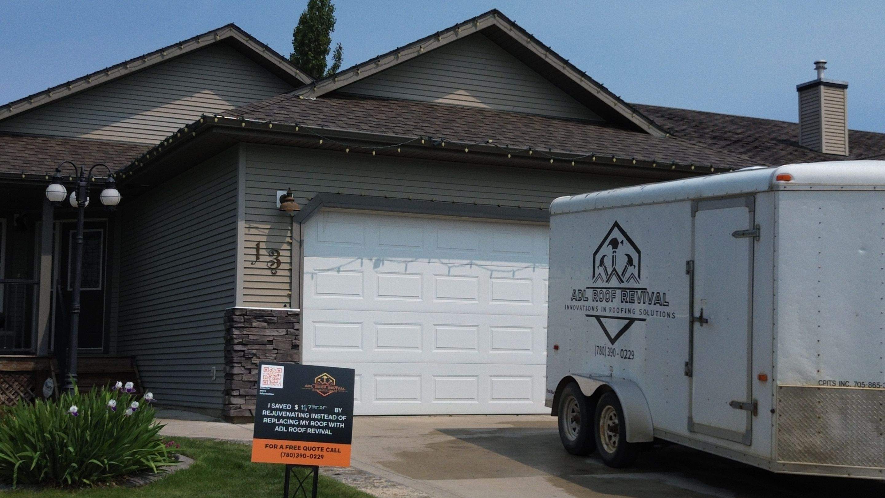 Project in Sylvan Lake by ADL Roof Revival