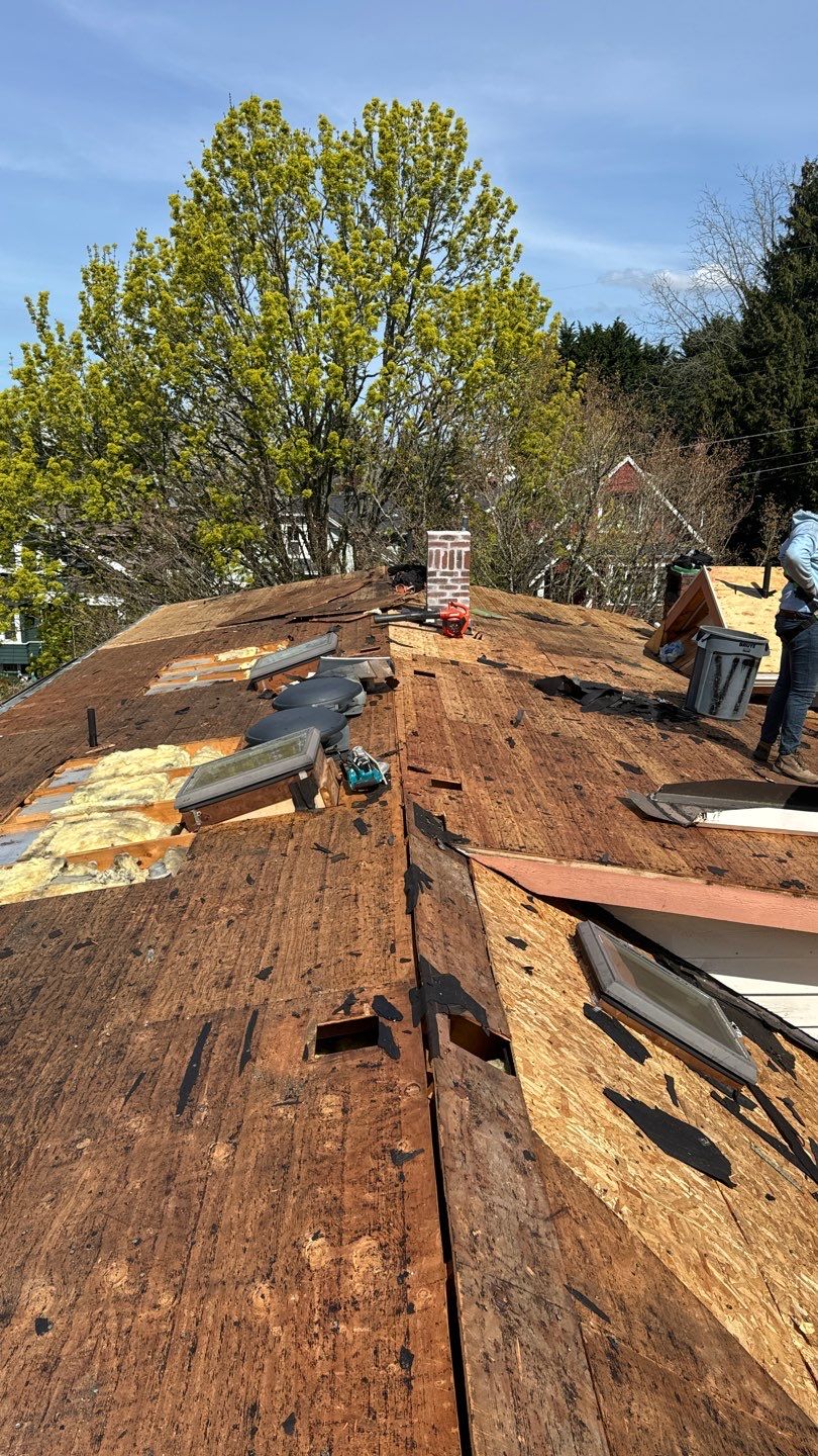 Residential Roofing Installation using GAF HDZ Shingles by Roofing Formula LLC