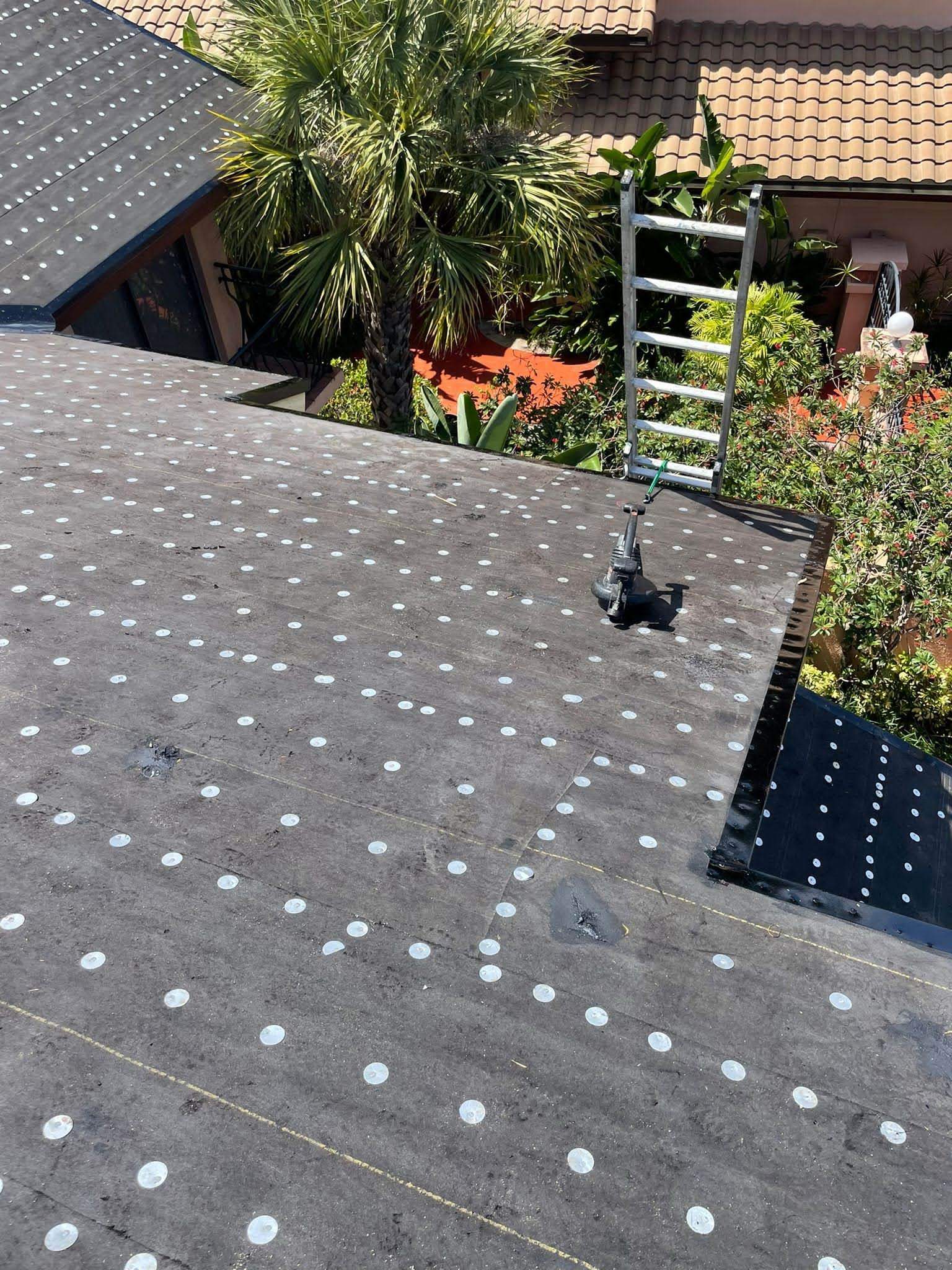 Complete Chimney Rebuild + Tile & Flat Re-Roof  by Morton Roofing, Inc.