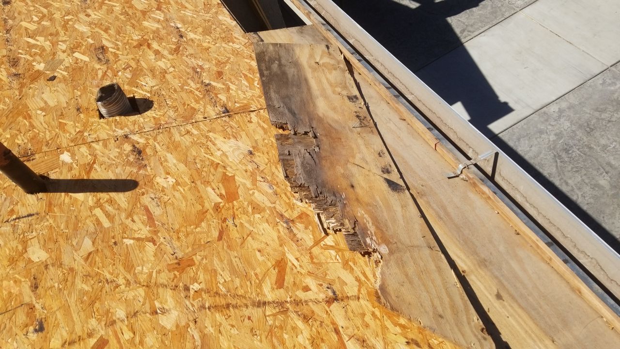 Upgraded gutters and roof by Byers Enterprises