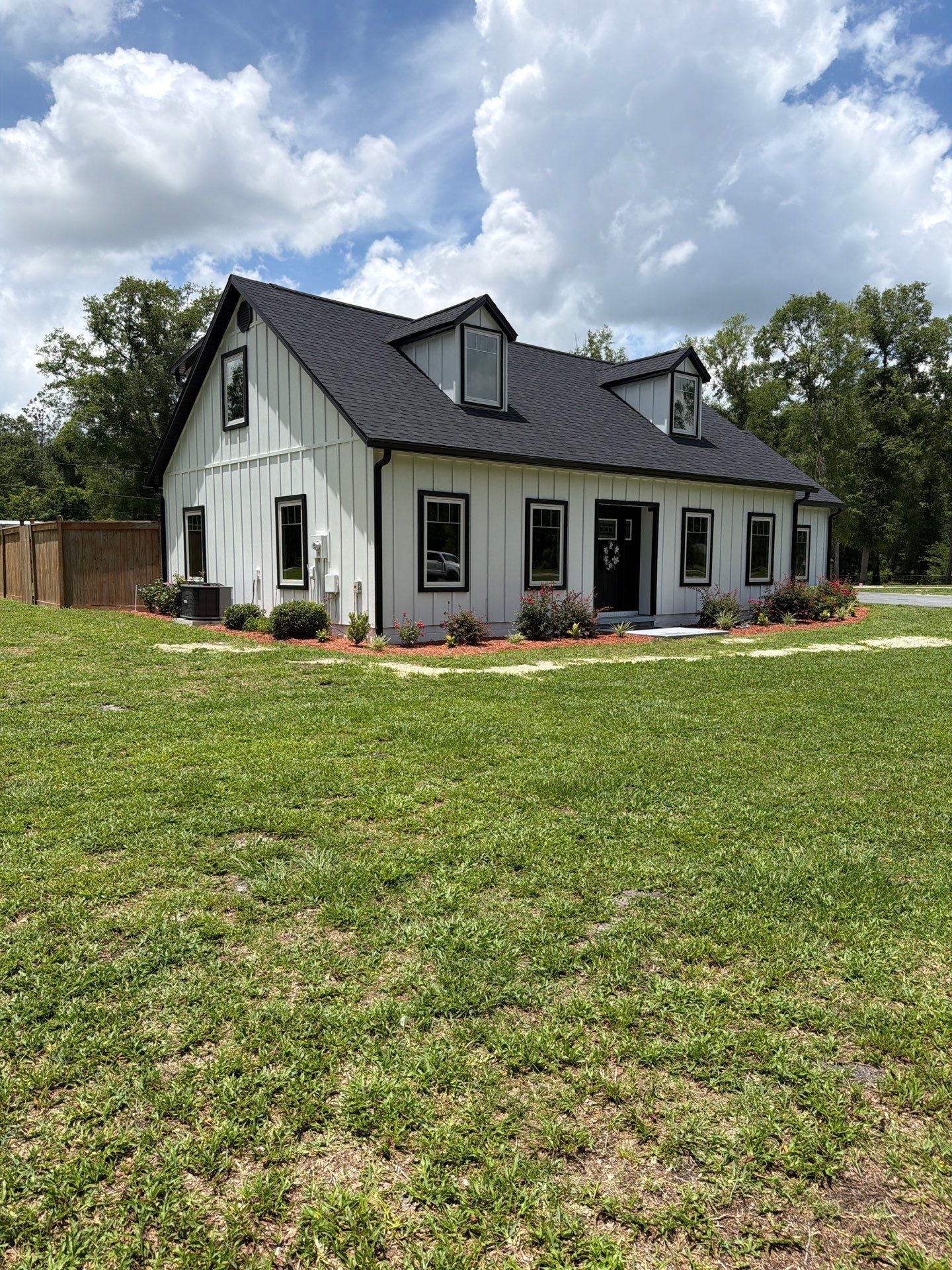 Andersen Window Installation for Modern Live Oak Farmhouse by Windows & Doors Store