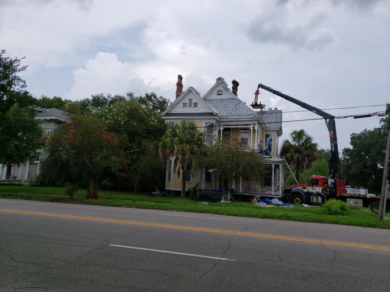 Residential Roofing Installation using Roof Replacement by American Roofing & Construction LLC