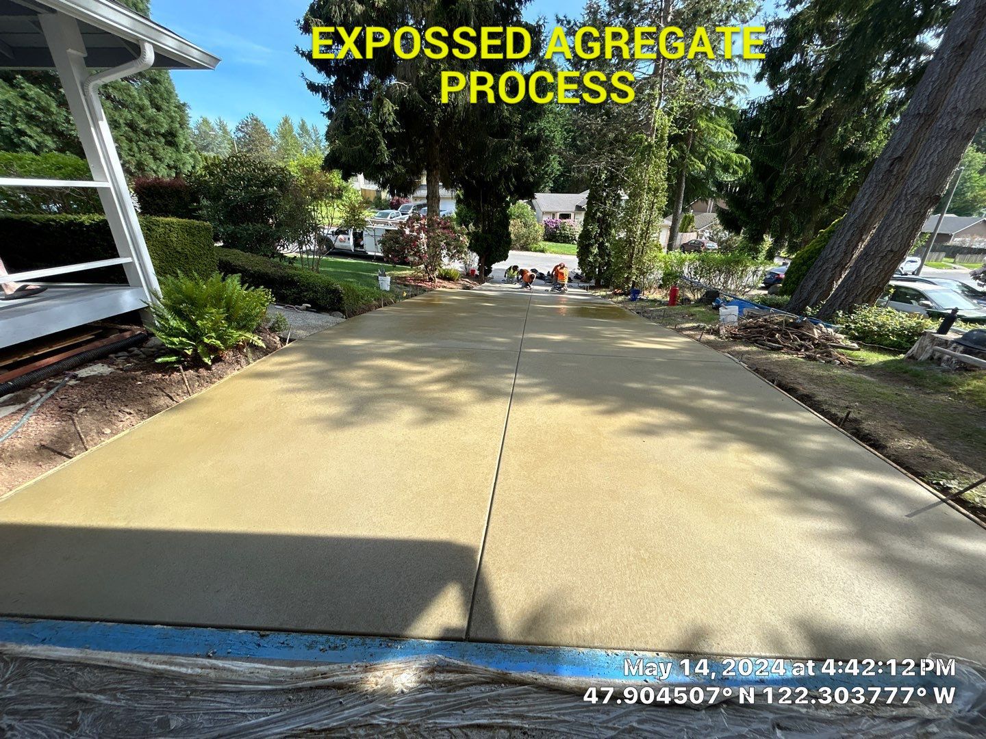 Debbie | Concrete Driveway by Jireh Asphalt & Concrete Inc 