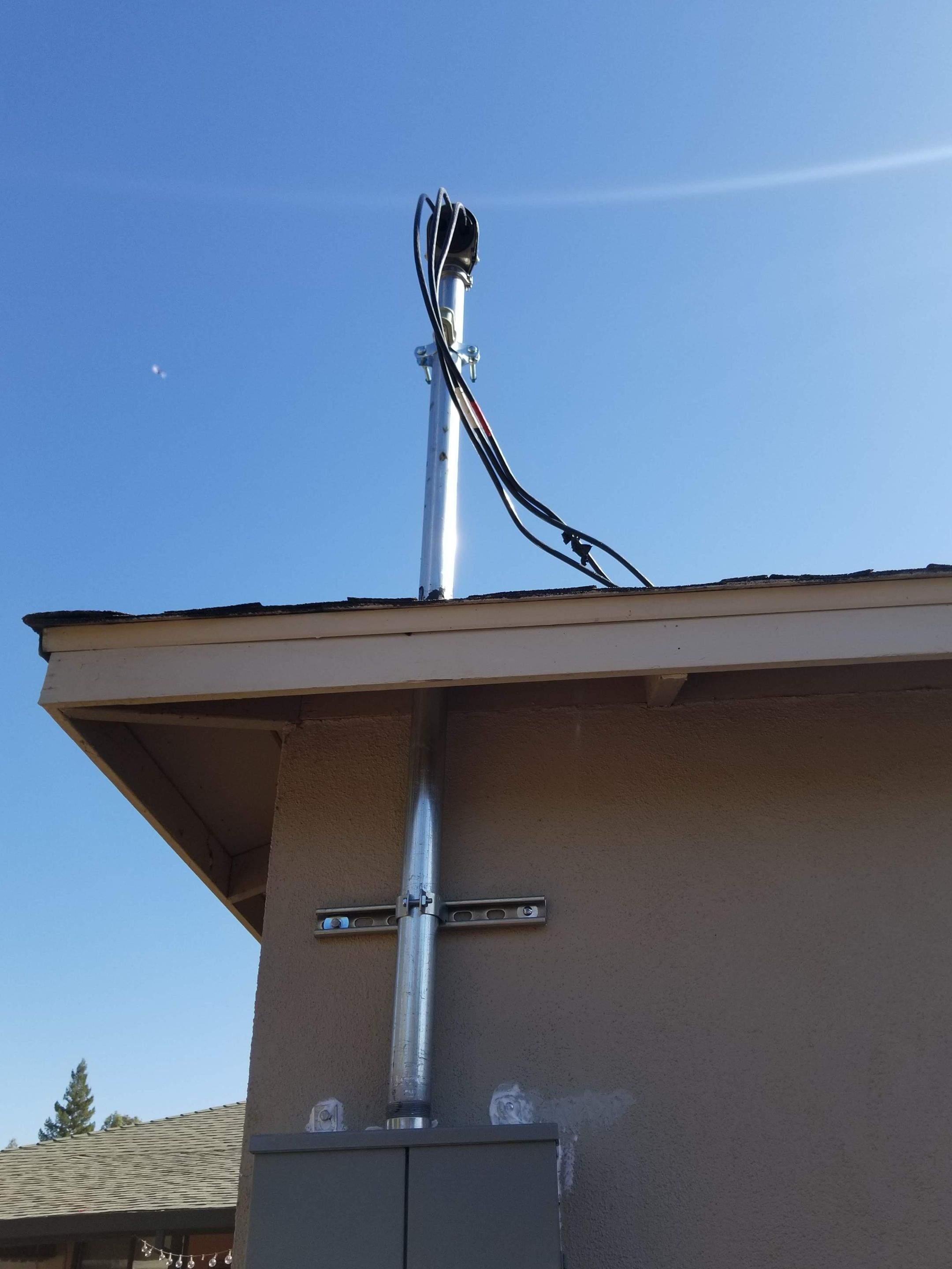 meter/main relocate by Peach Electric Inc