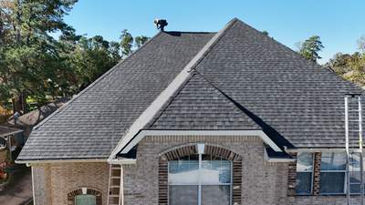 Roof Replacement + Interior Ceiling Restoration — Humble, TX