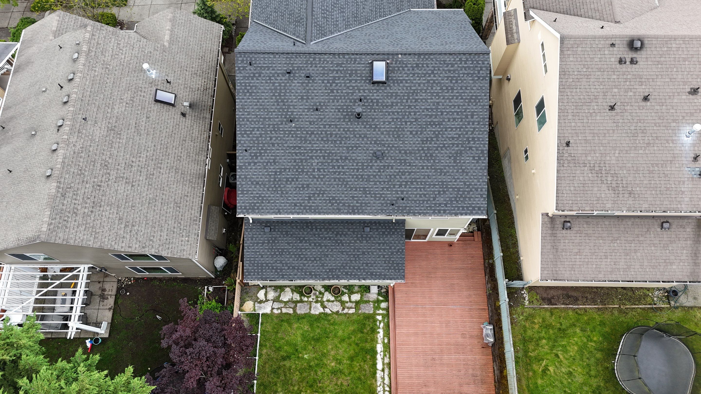 Residential Roofing Installation using GAF UHDZ Shingles by Roofing Formula LLC