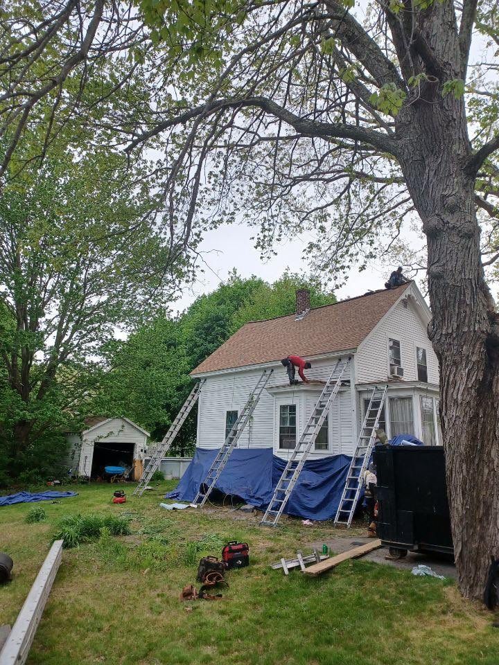 Residential Roofing Installation using Owens Corning TruDefinition by Sensible Home Solutions