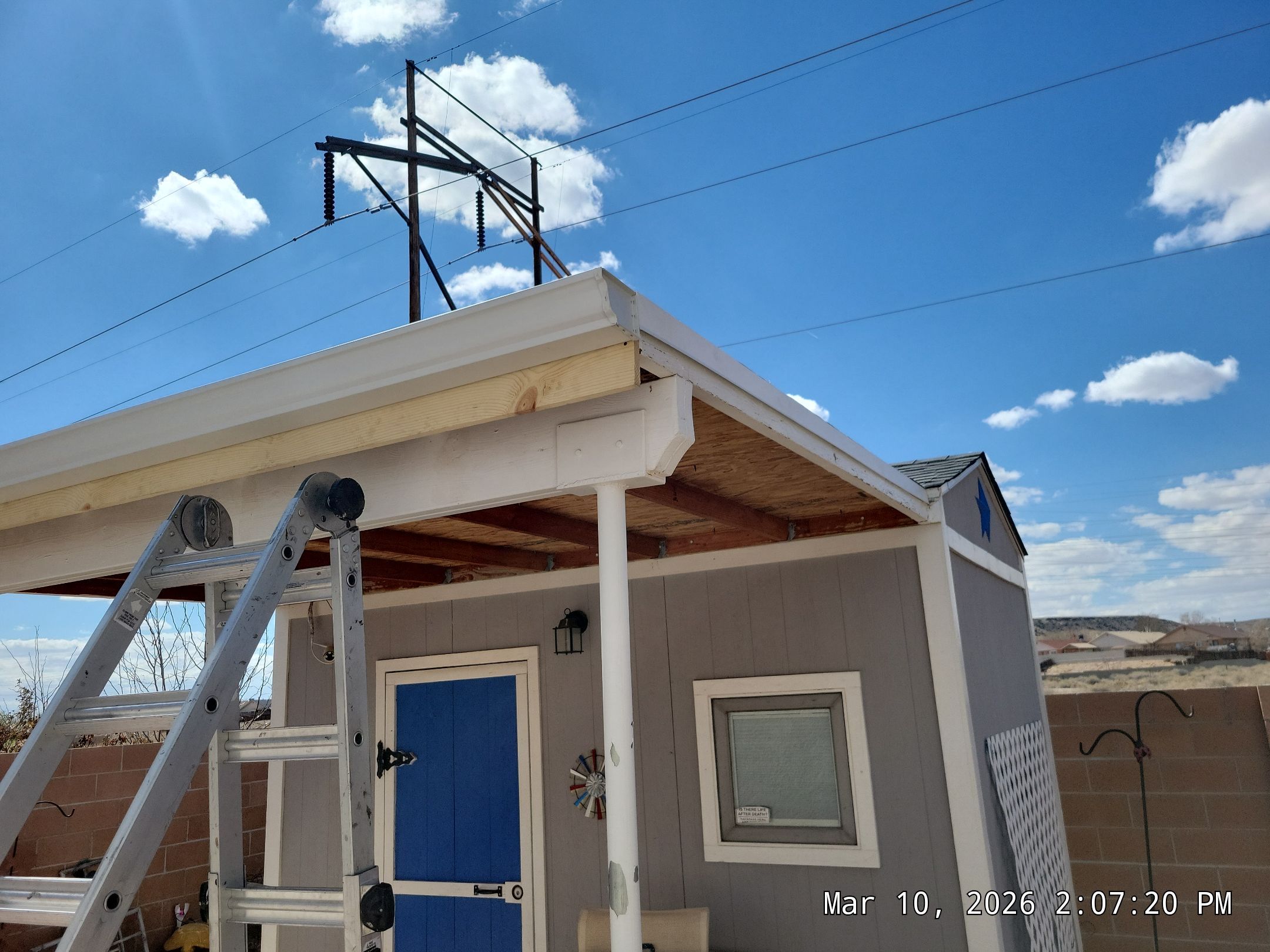 Santa Teresa St NW • Albuquerque, NM 87120 Shed roof by Doyle Roof Masters