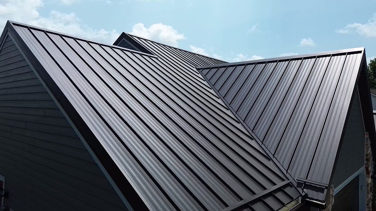 Standing Seam Project in Fort Wayne, IN by 4Ever Metal Roofing