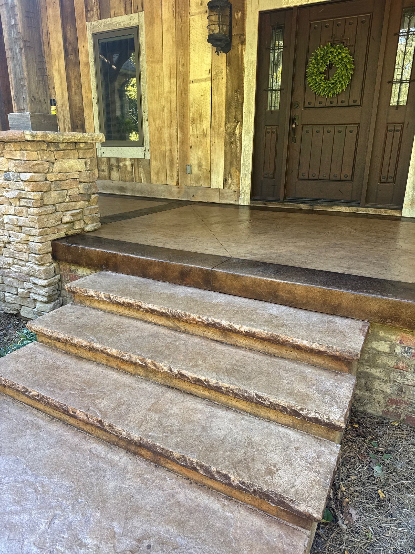 Project in Dickson by Mecham Decorative Concrete