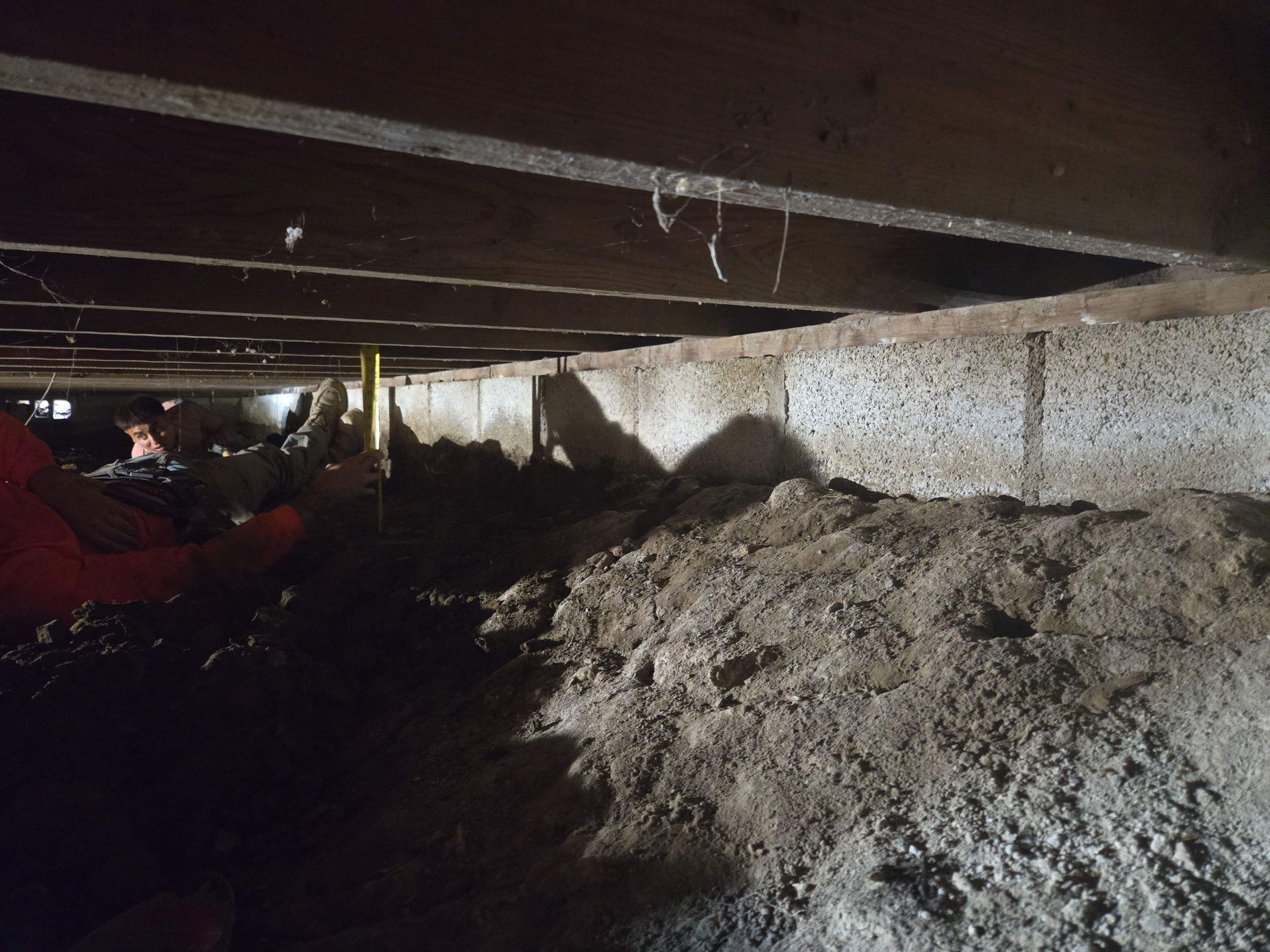 Crawl Space Dig Out, Vent Installation, Access Point and 90 mil Encapsulation by Allied Water Services