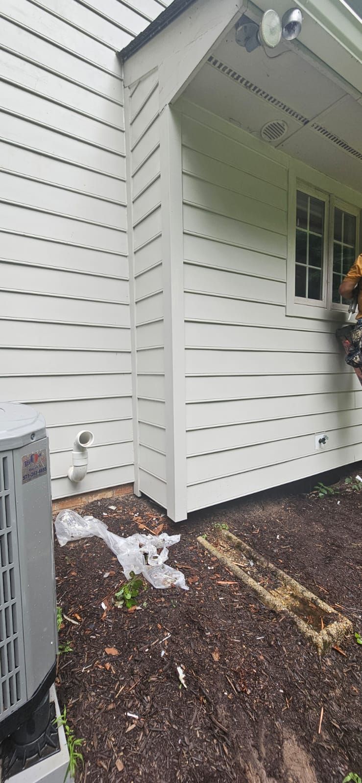 Great Falls: Siding Replacement with James Hardie Statement Beaded Plank in Cobblestone by RM Banning, Inc.
