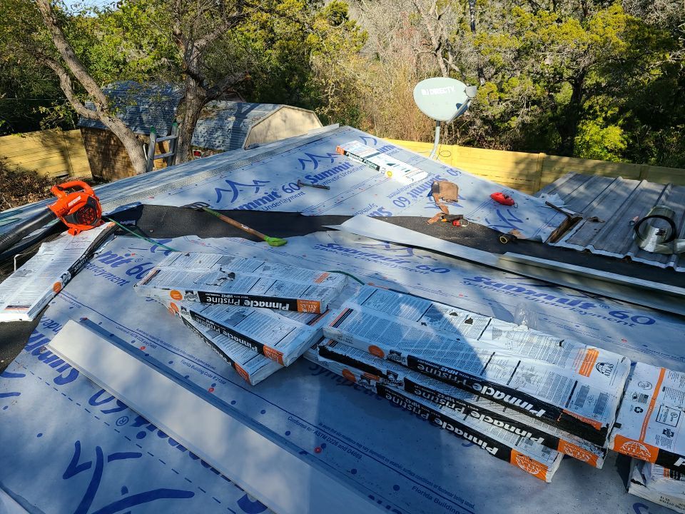 Residential Roofing Installation using ATLAS Pinnacle Pristine Shingles by Harvey Roofing & Construction