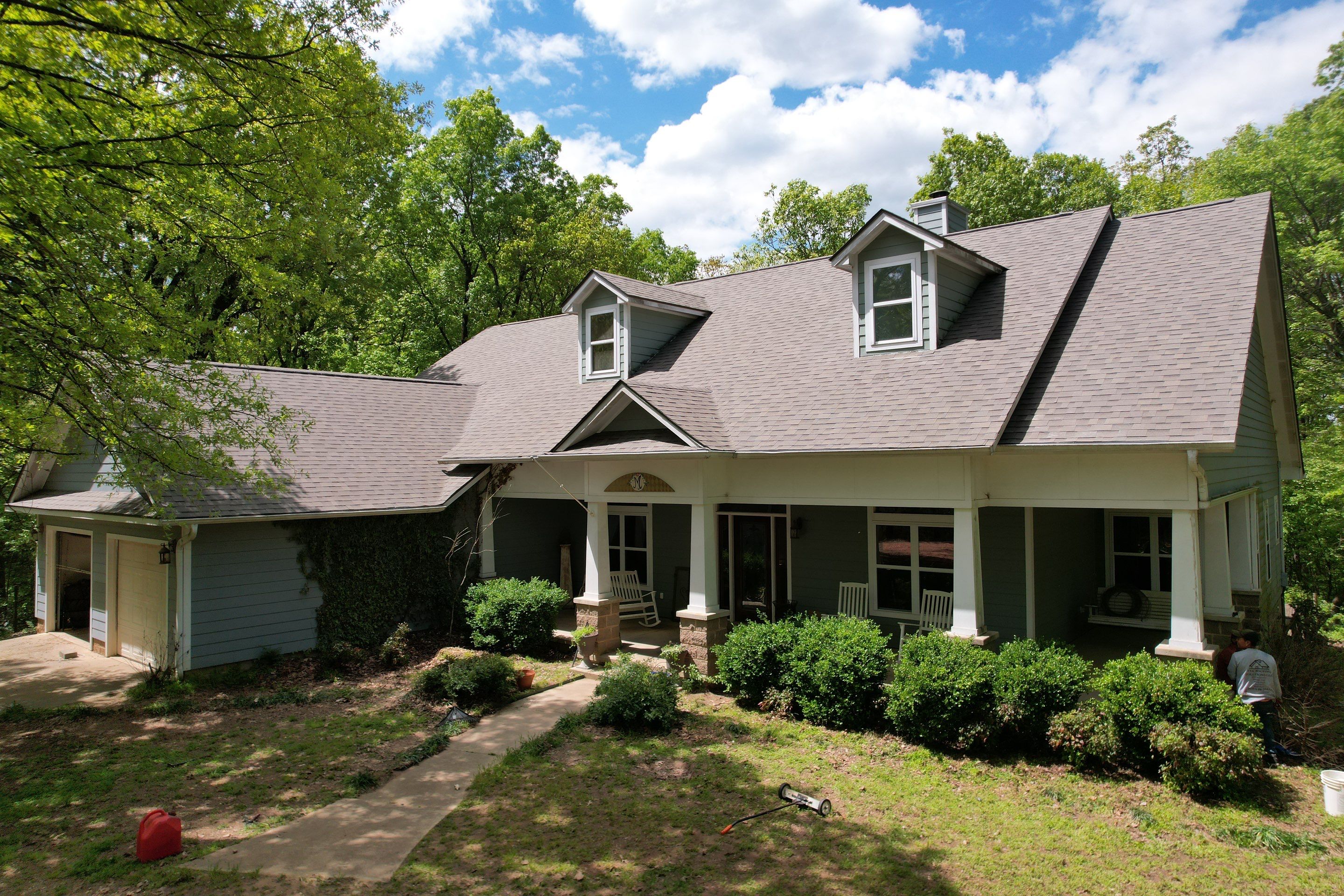 Residential Shingle Reroof using Malarkey Vista by Hostetler Roofing
