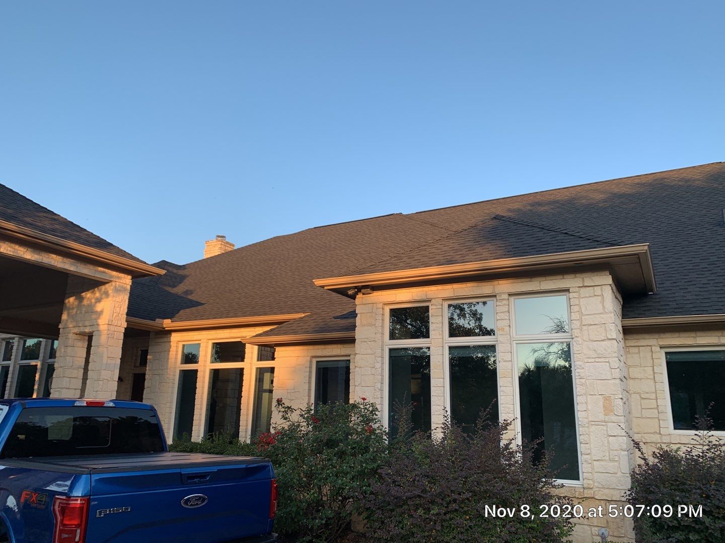 Huge Estate - Residential Roofing Installation using GAF Timberline HDZ Shingle System by First United Roofing & Construction