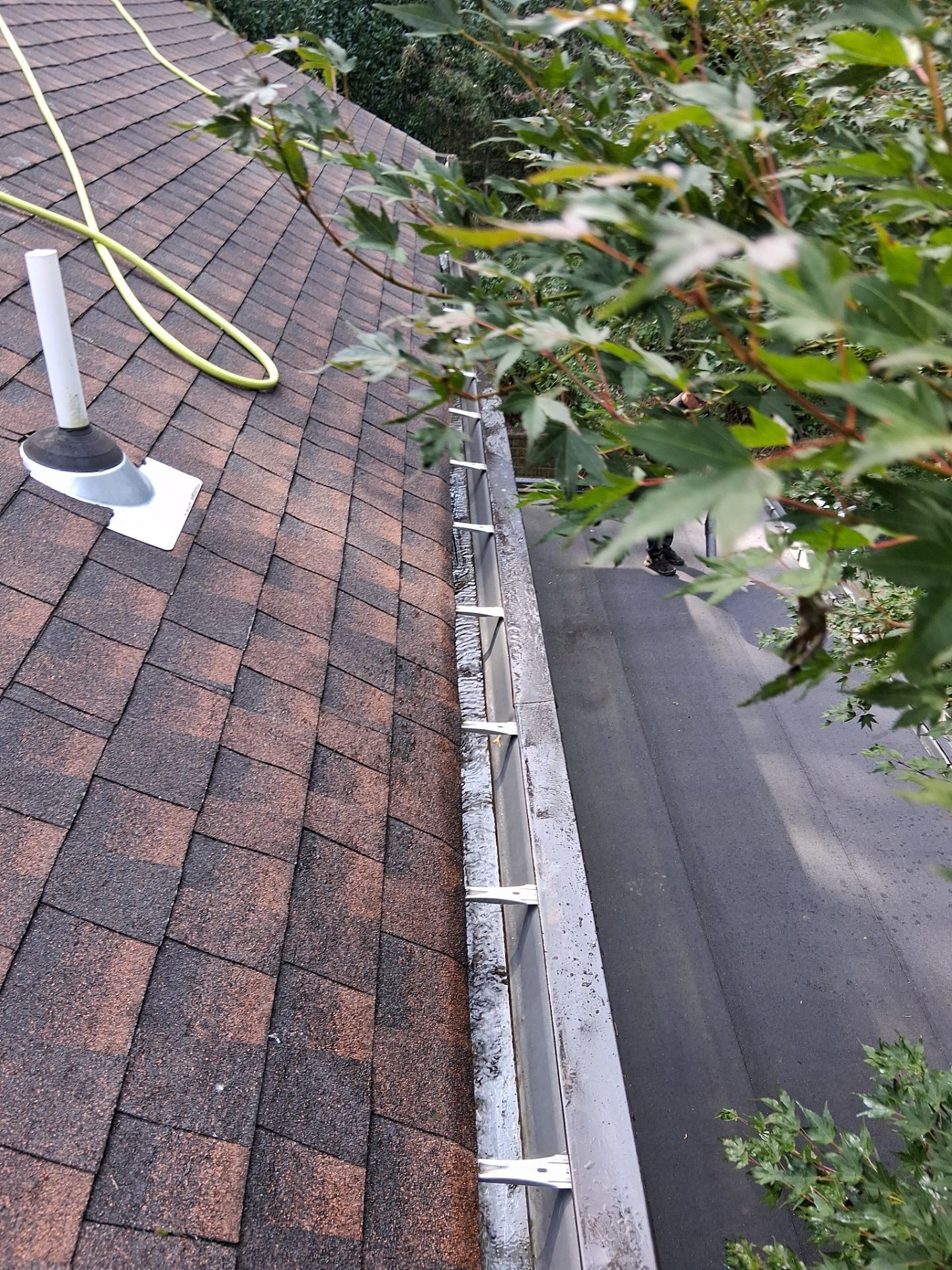 Gutter and Downspout cleaning in Montville New Jersey 07045 by NJ Home Maintenance Services