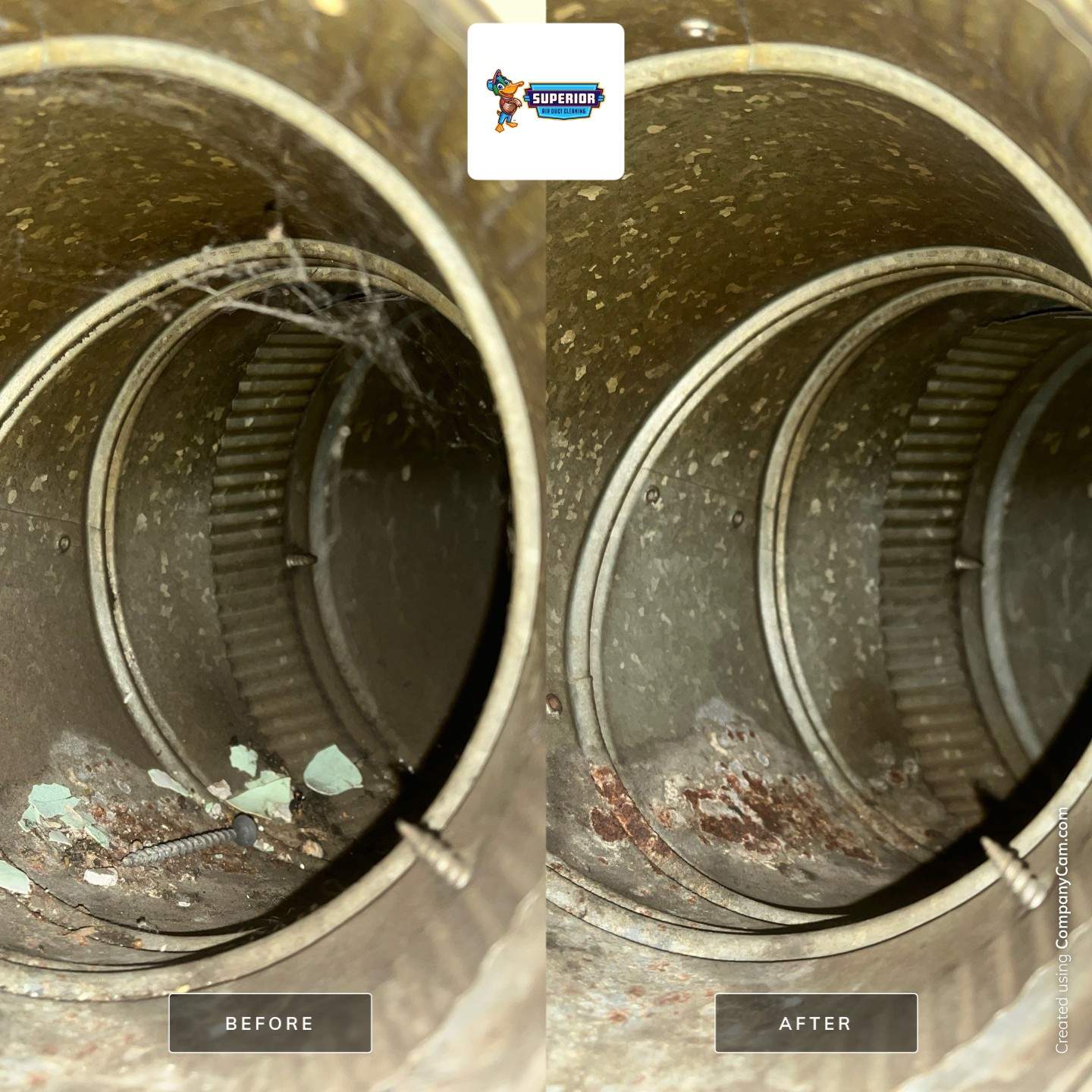 Air Duct Cleaning With a Vacuum Truck in New Brighton, PA by Superior Air Duct Cleaning