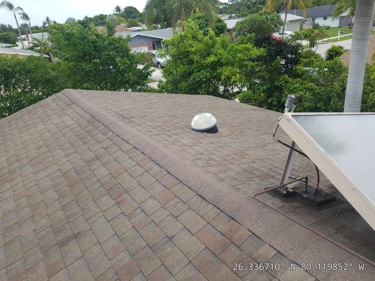 Residential Roof Repair and Exterior Soffit Renovation in Boca Raton by Aastro Roofing