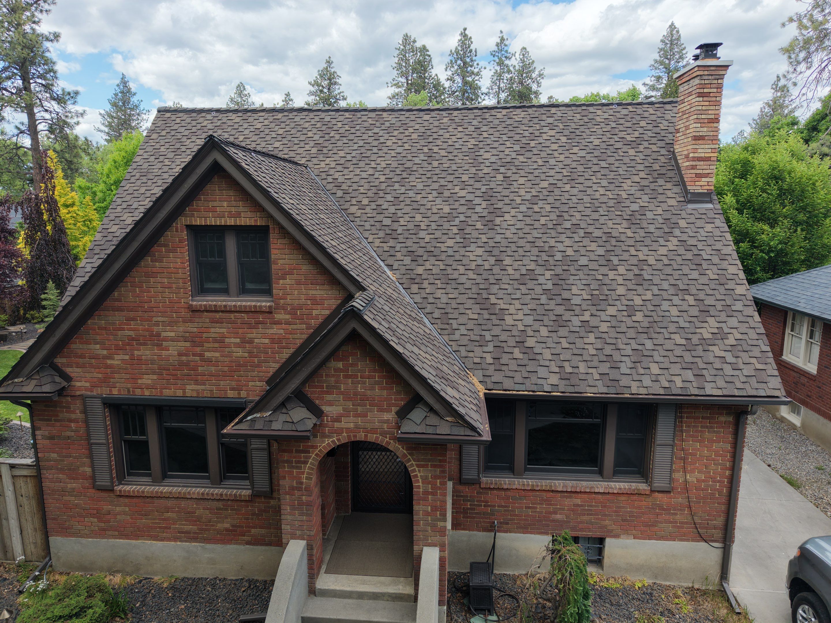 Complete Residential Roof Replacement and Shingle Installation in Spokane by Alpine Roofing
