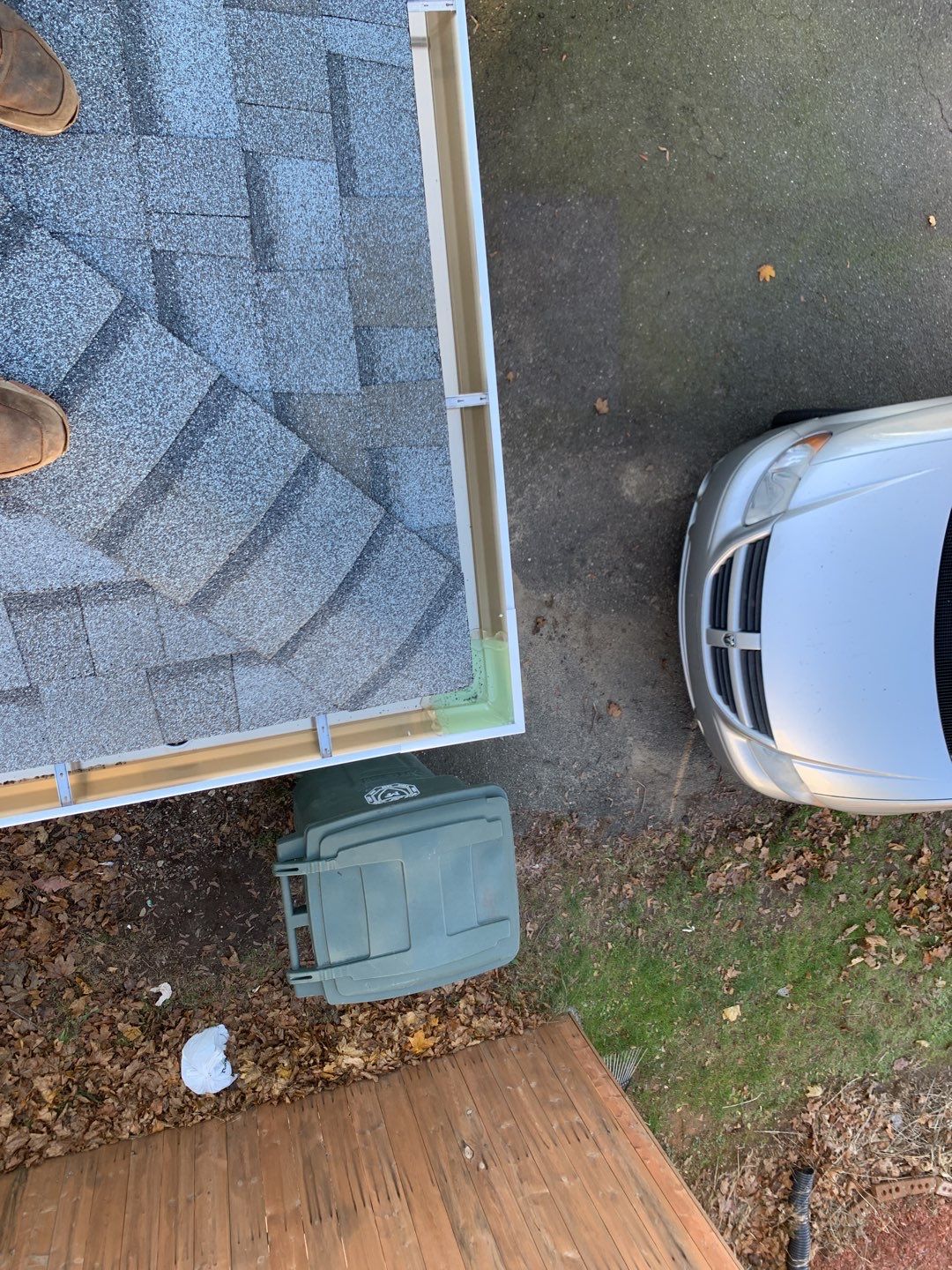 Residential Roofing Installation using Owens Corning TruDefinition Quarry Gray by A Plus Exterior