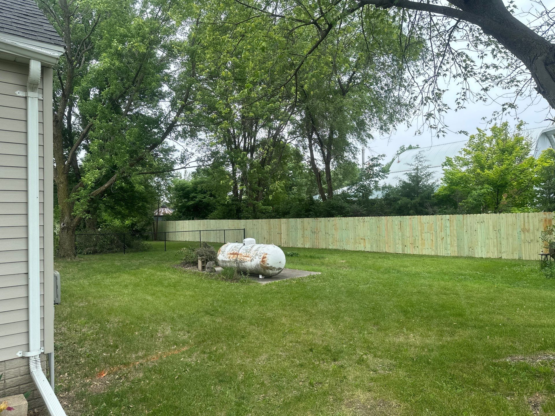 Project in Janesville by Perfect Picket Fence and Stain