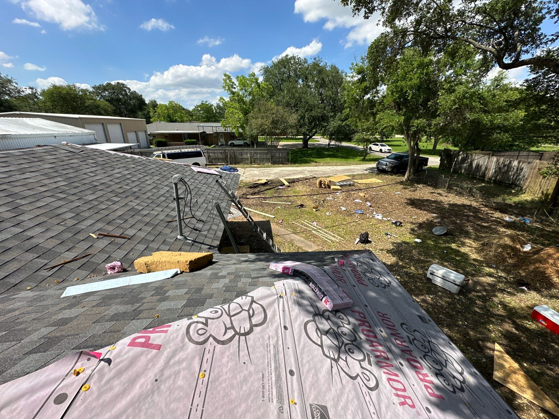 Project in Baytown by Motion Roofing