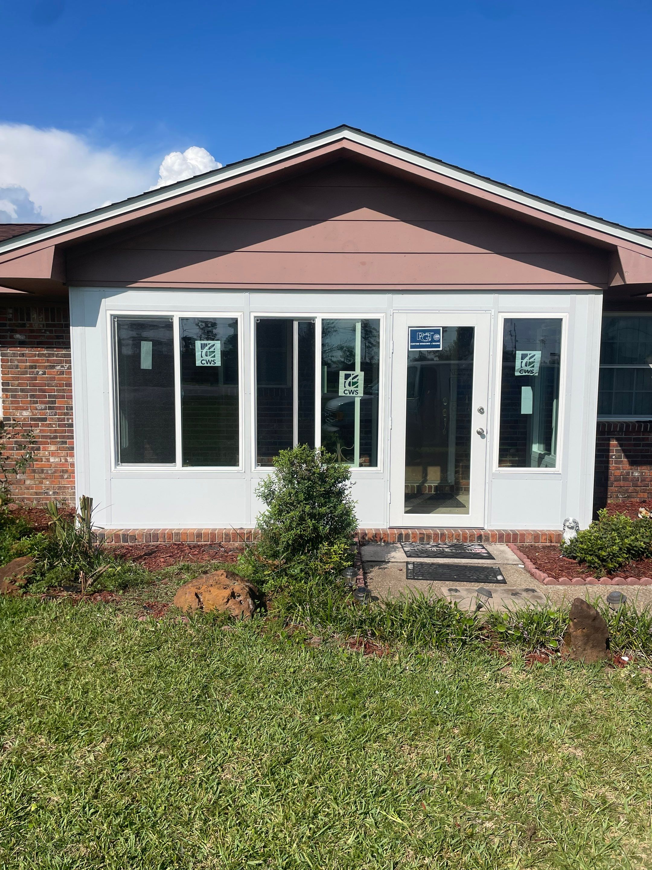 Front Porch Glass Room by Titan Sunrooms