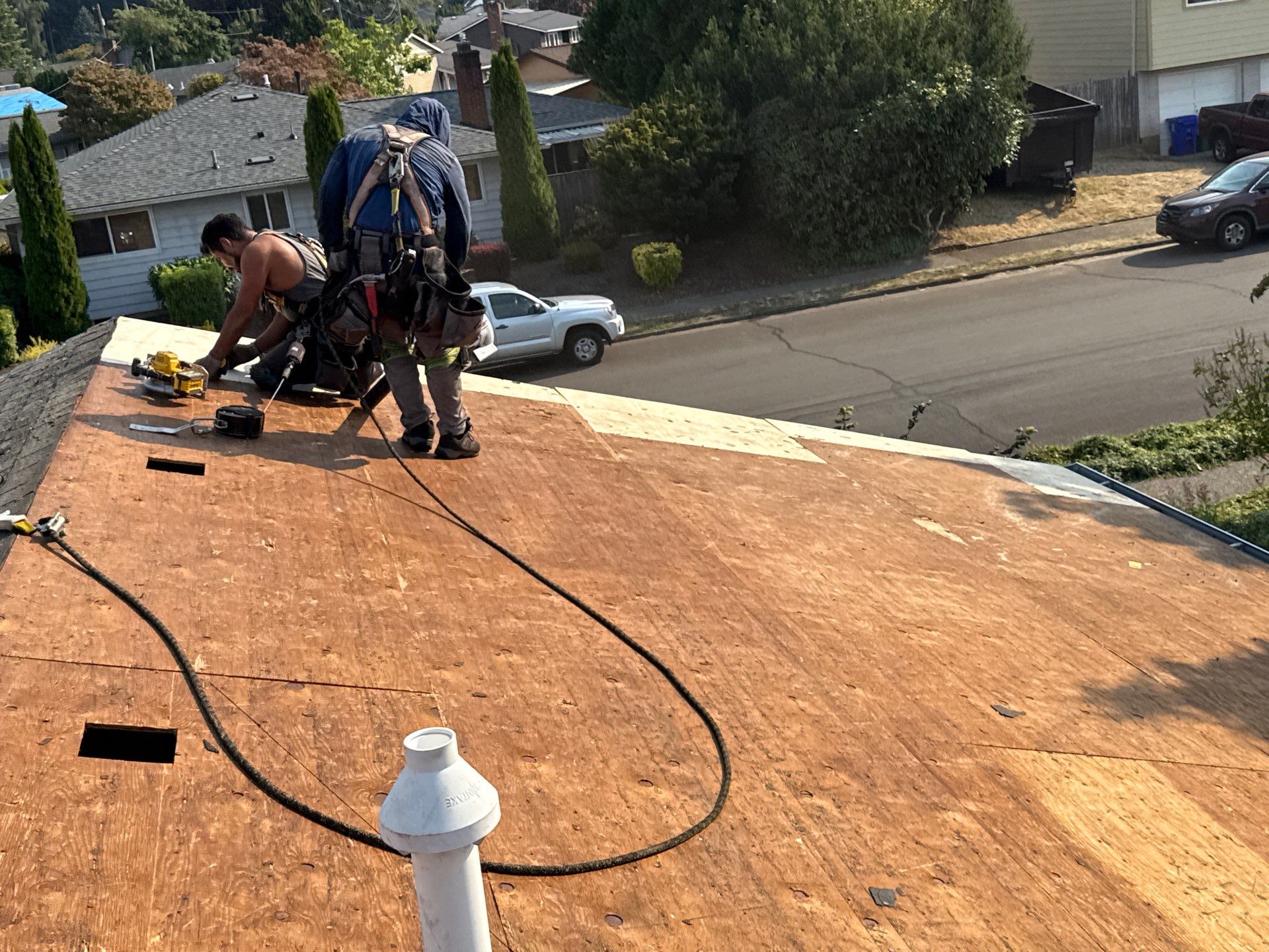 Project in Portland by Tom Leach Roofing