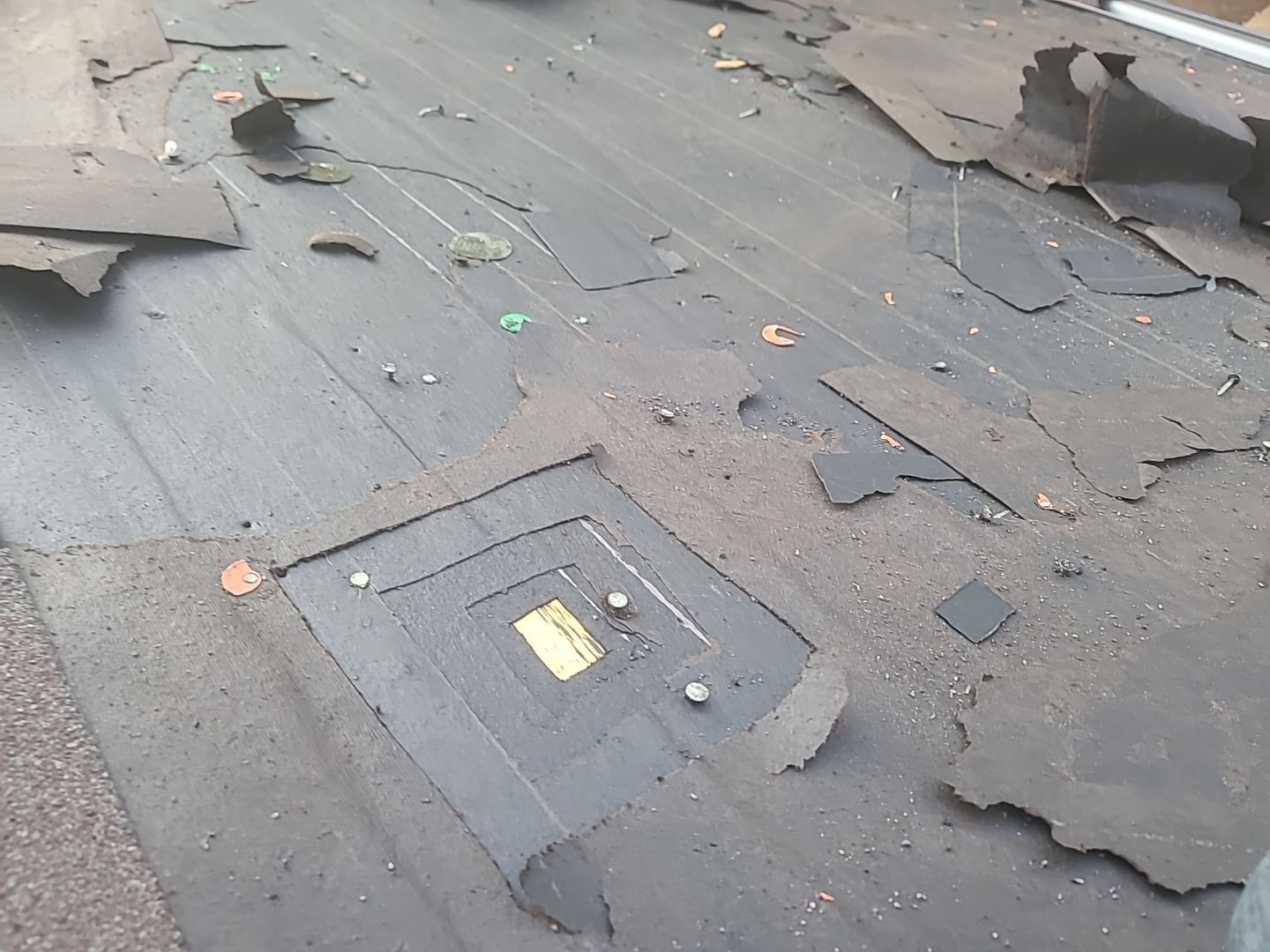 Full Asphalt Shingle Roof Replacement and Seamless Gutter Installation in Fredericksburg by Caliber Restoration LLC
