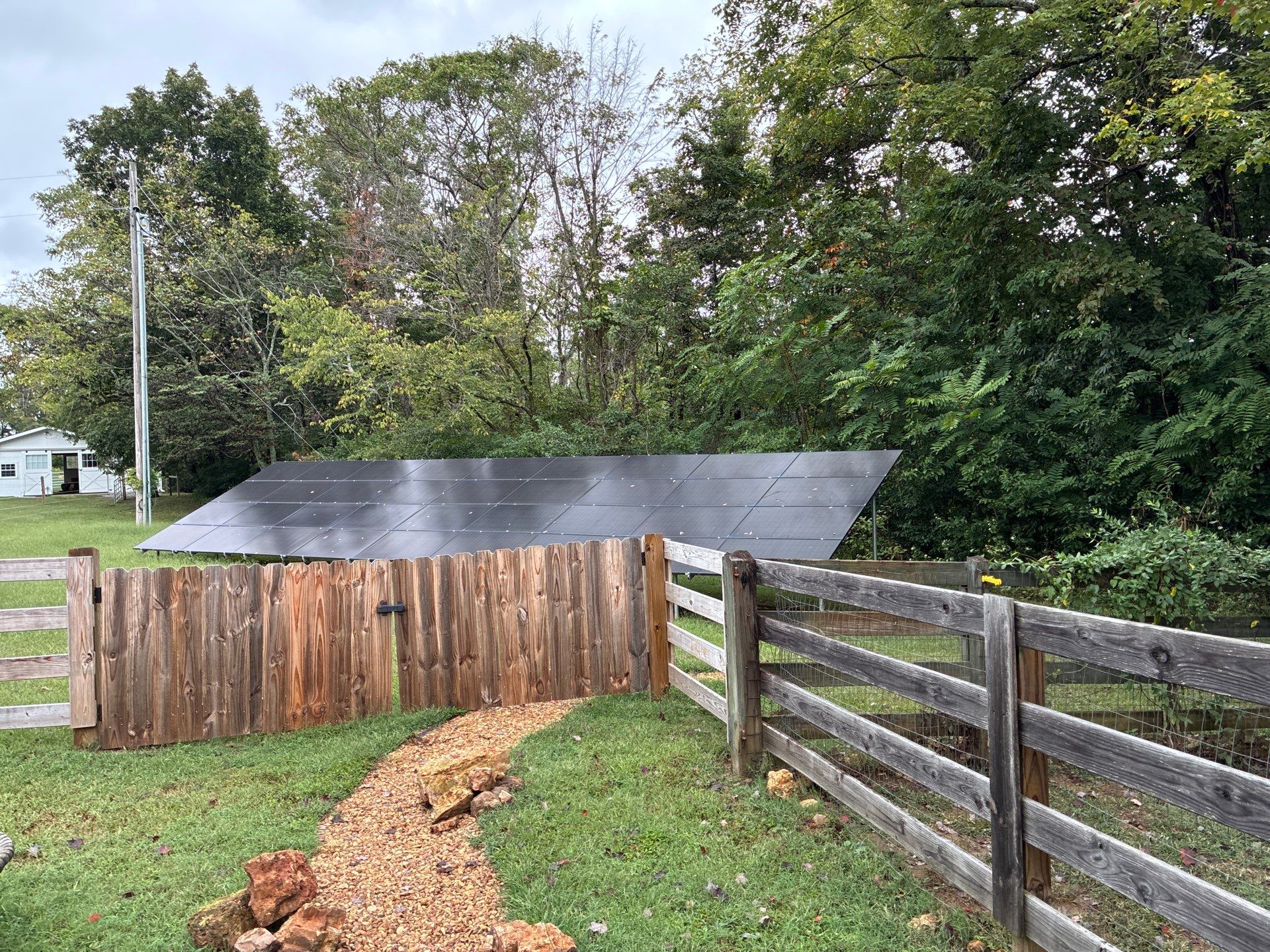 Project in Petersburg by Green Wave Solar 