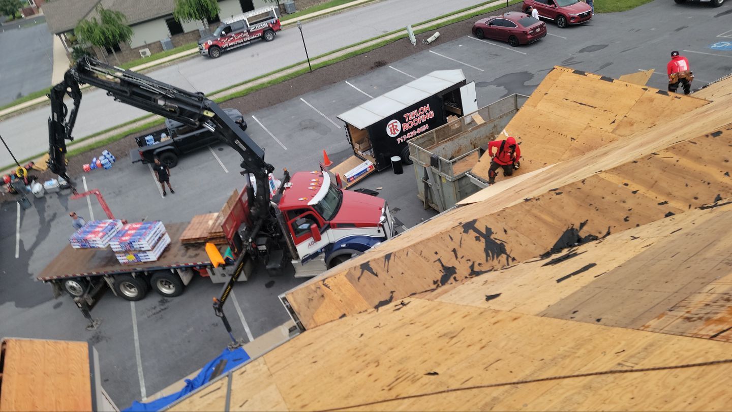 Gaf Architectural Roof Installation by Teflon Roofing